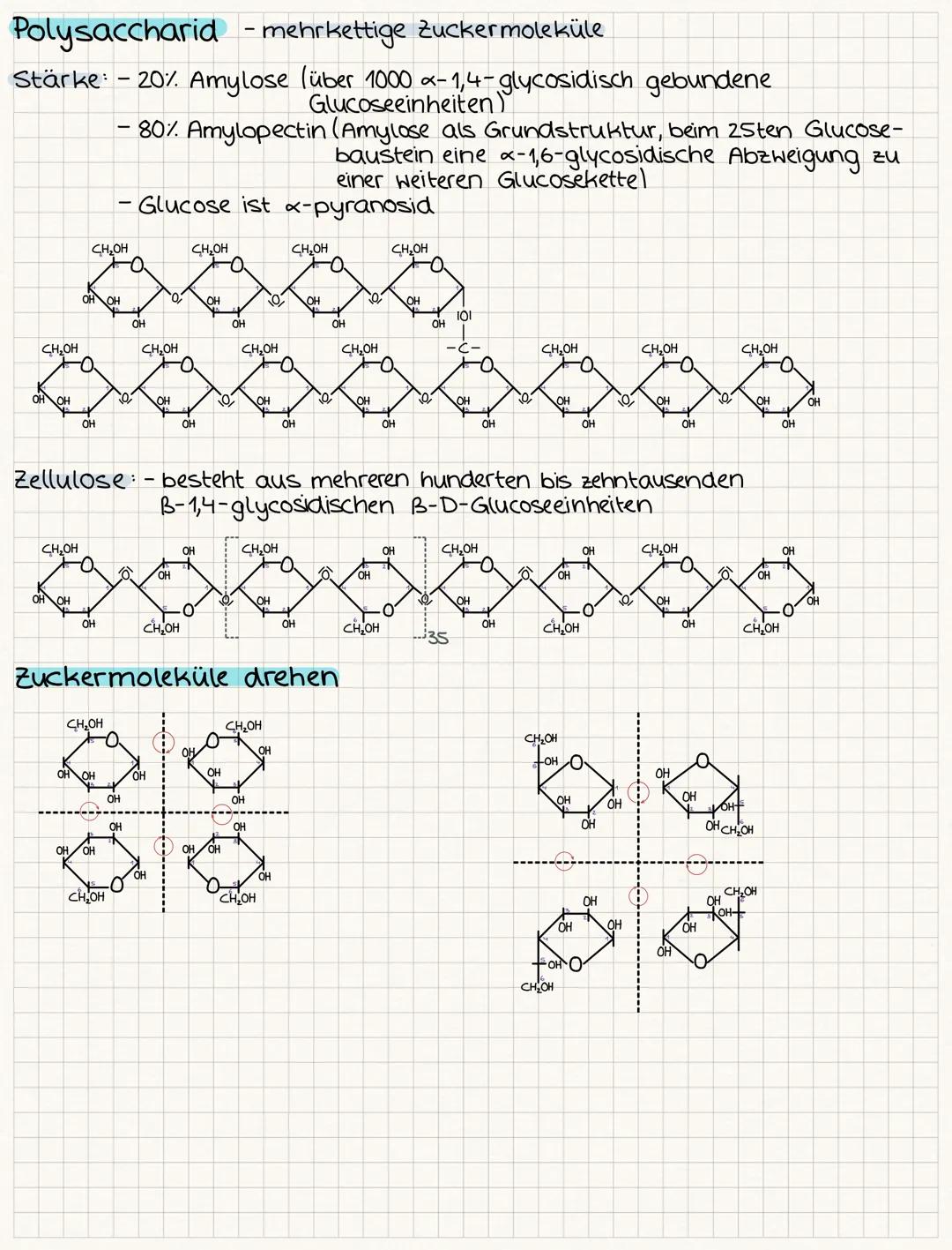 # Zucker
- Stoffklasse Kohlenhydrate
-Molekülaufbau: C, O & H-Atome
-Einteilung in Monosaccharide, Disaccharide und
Polysaccharide
-Untersch