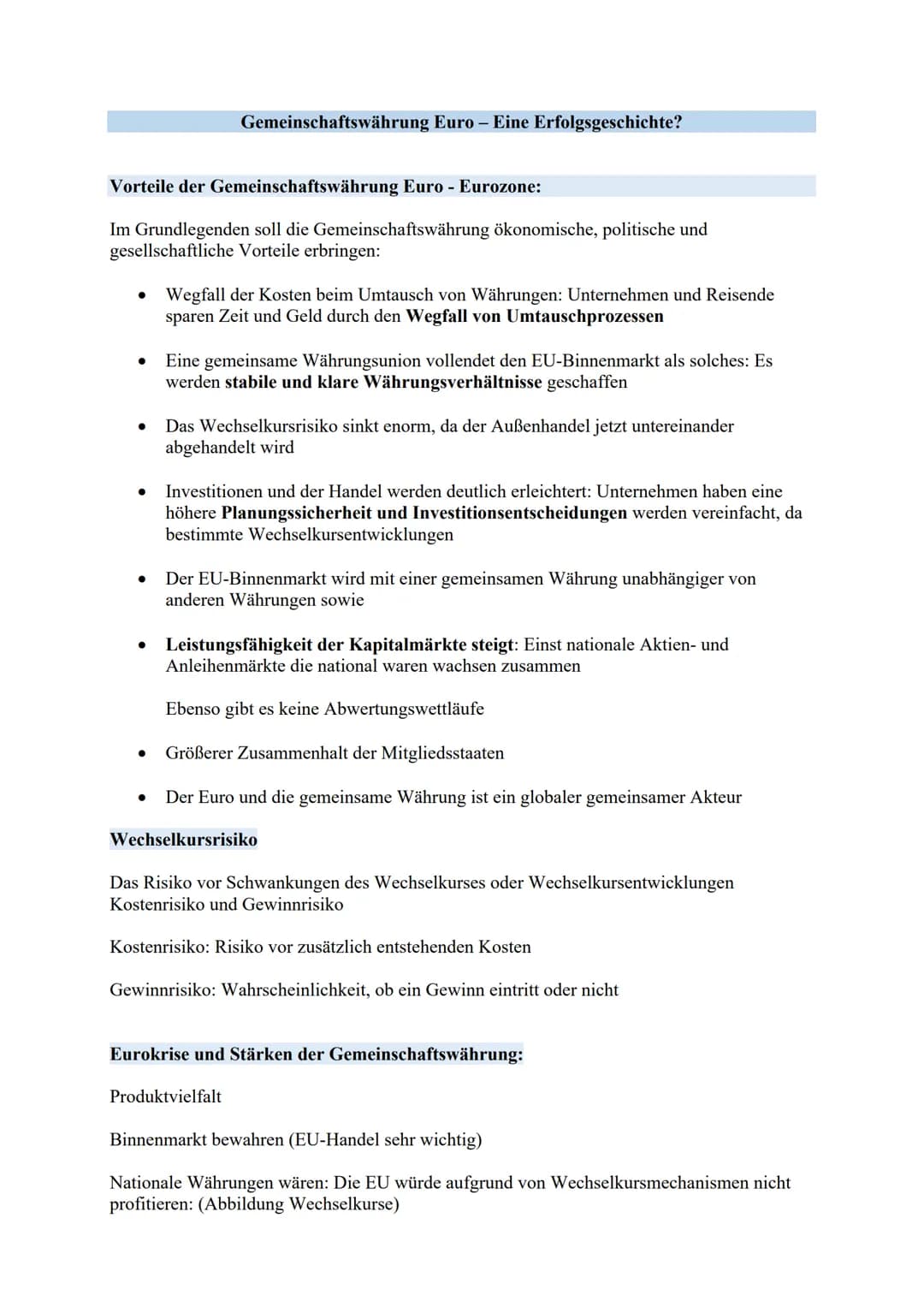 Friedenssicherung:
●
●
Wipo Klausur – EU und die Eurozone
Leitmotive der europäischen Einigung
Frieden zwischen einzelnen Ländern in der EU
