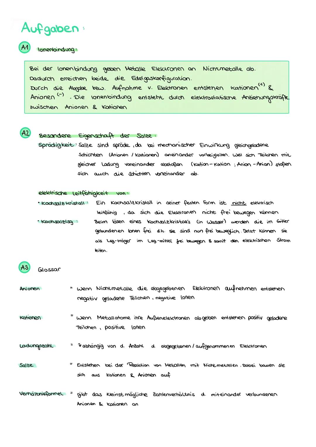 # Chemische Bindungen

• Eigenschaften lassen sich mit der Struktur (den Atomen) erklären
(-Aber: Edelgase = einatomig)

*   Außenschale der