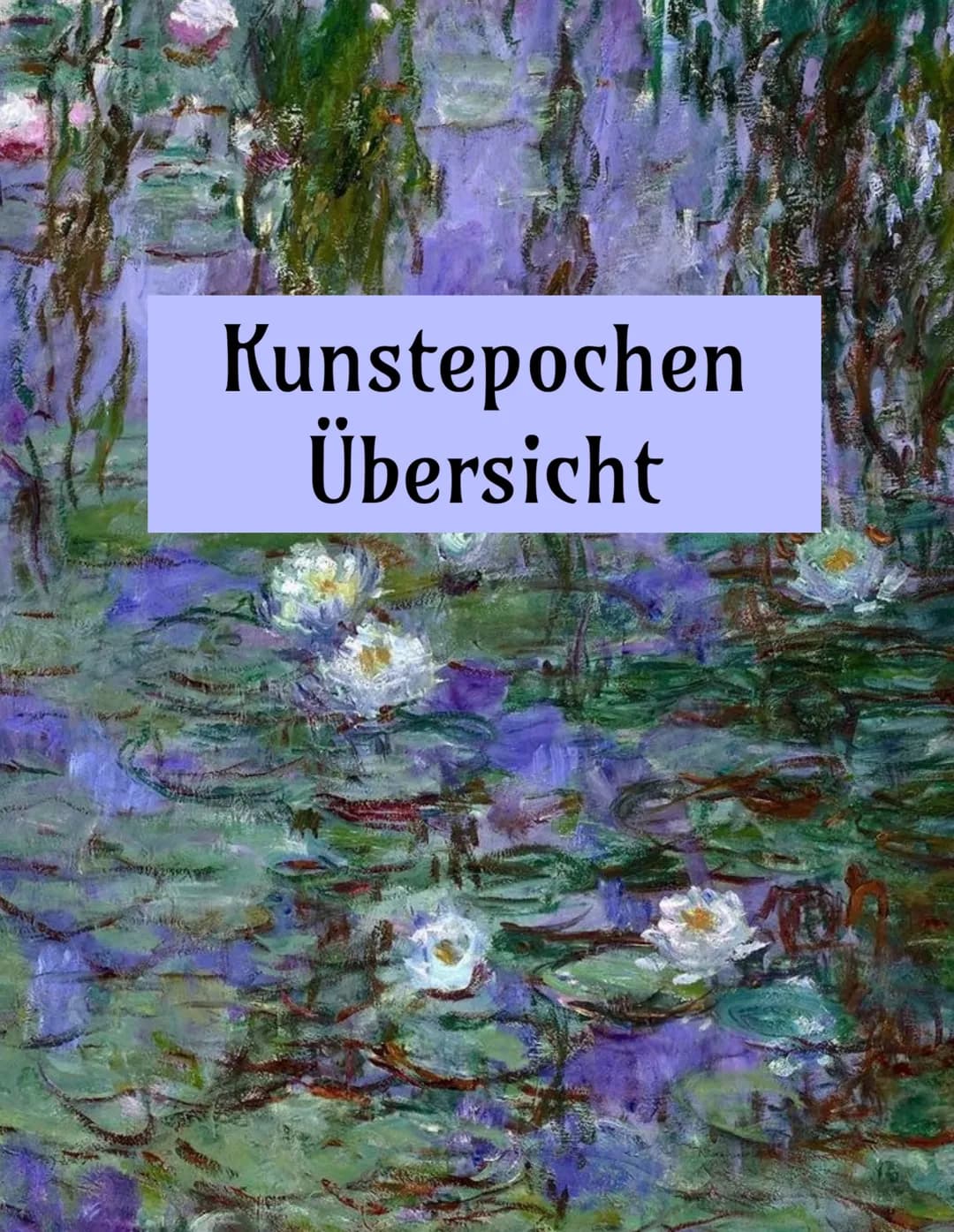Beactions
Kunstepochen
Übersicht Zeitraum: ca 1400-1620 Golik → Renaissance → Barock
Wort: franz. Wiedergeburt, Wiedererweckung
Ziel: Wieder