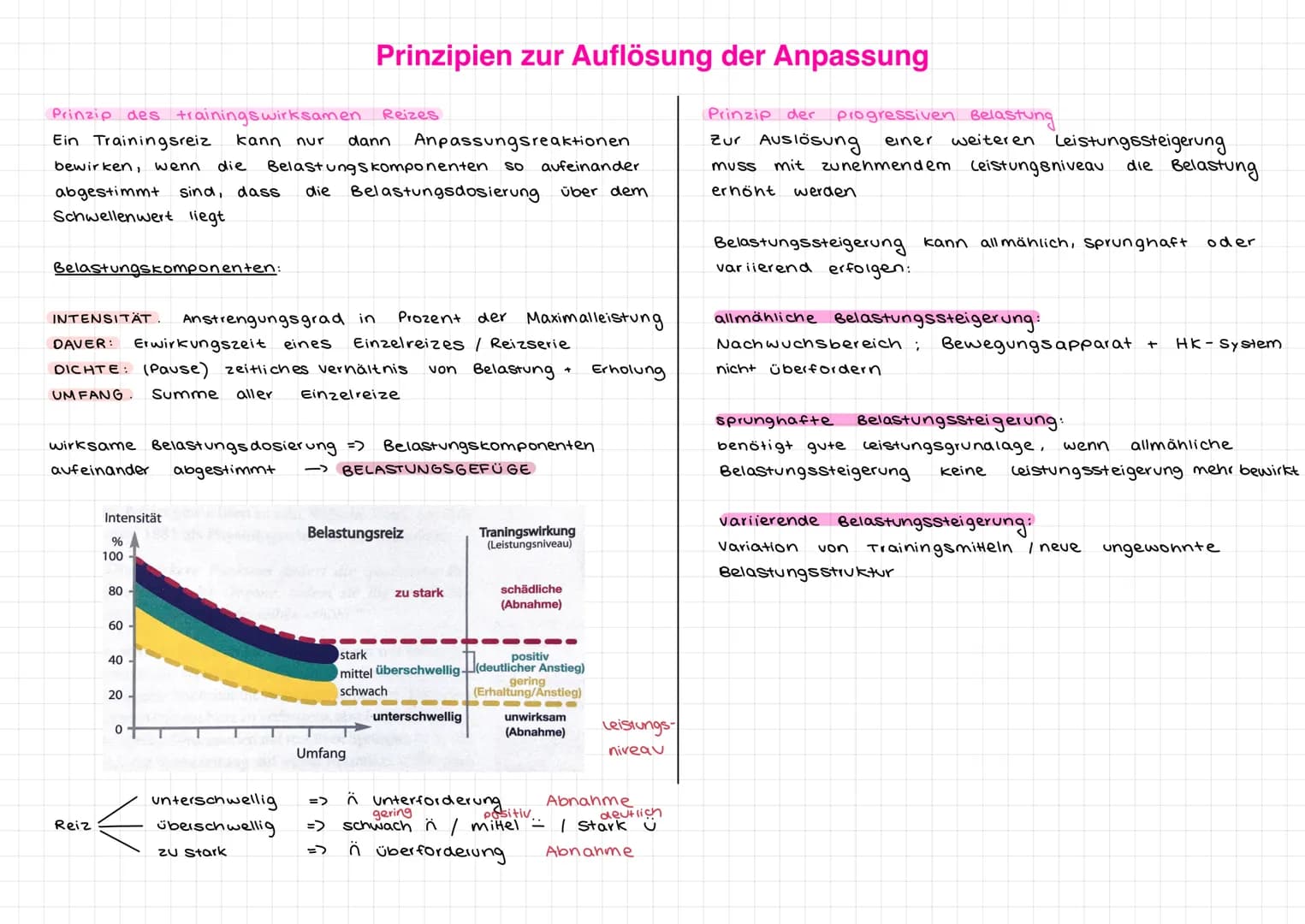 Sport und Training
Erhaltung / Verbesserung körperlichen Leistungsfähigkeit
Trainingsziel! => andere
Belastungsformen
Belastungsformen
körpe