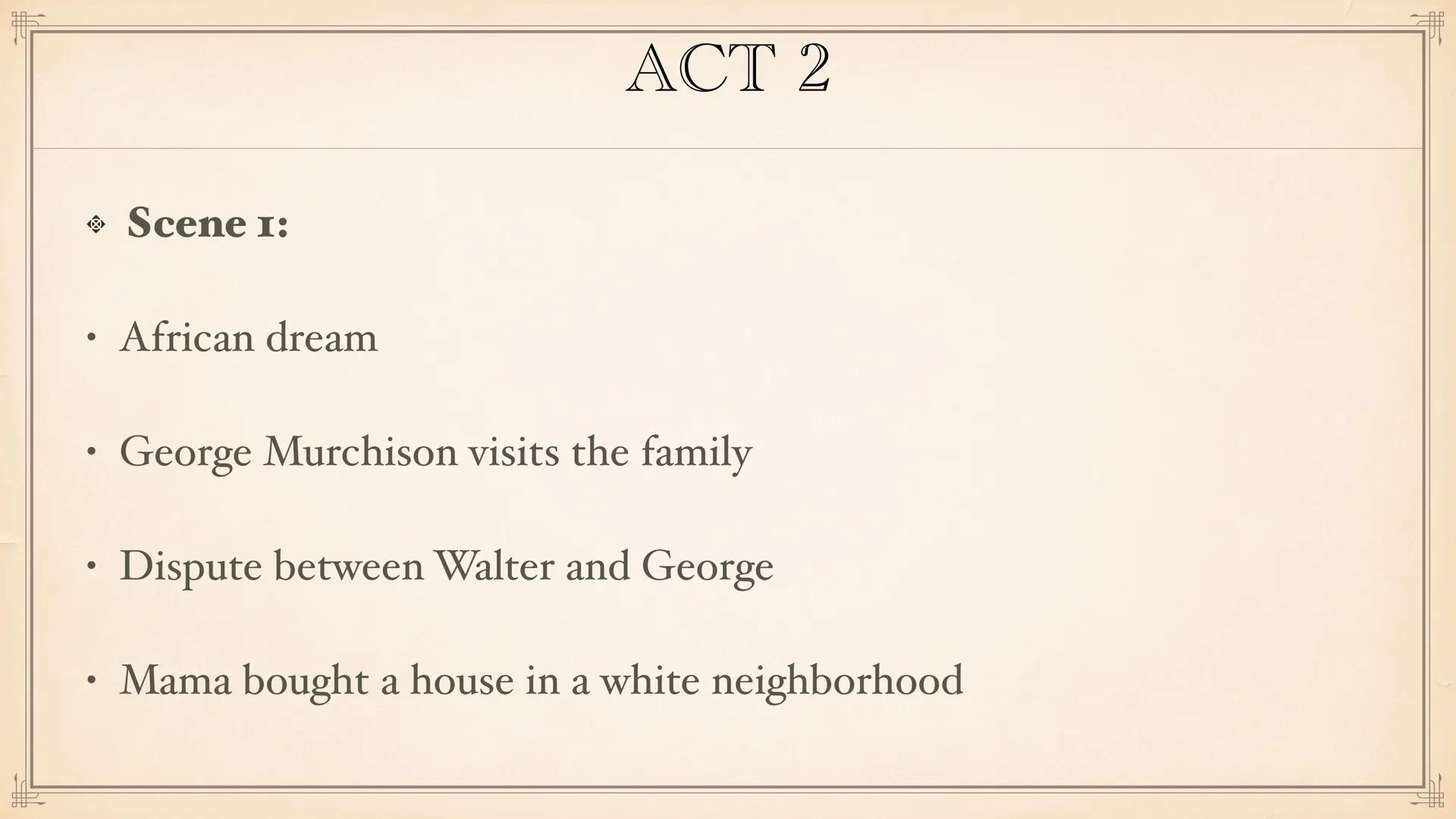 A Raisin in the sun #F
TABLE OF CONTENTS
General informations
→ Lorraine Hansberry
→ Historical context
About the title
→ Structure
→ Summar