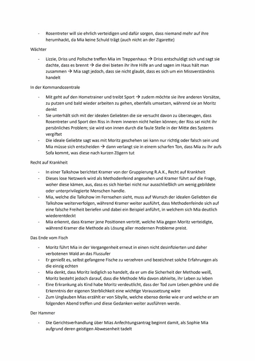 Vorwort
Das Urteil
Corpus Delicti von Juli Zeh
Gesundheit Zustand vollkommenen körperlichen, geistigen, sozialen Wohlbefindens
Gesundheit is