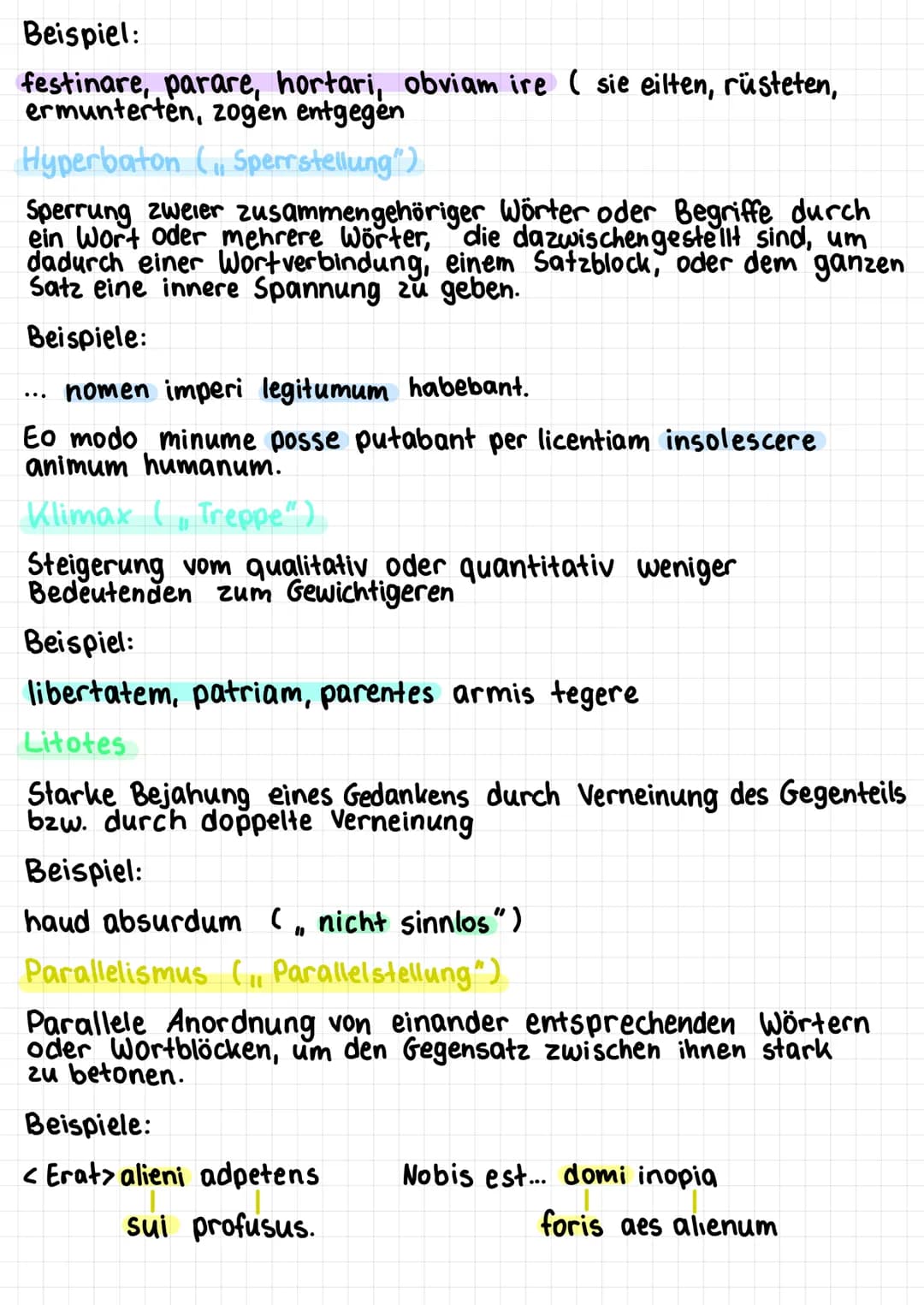 Stilmittel
Alliteration
Wiederholung des gleichen Anlauts in aufeinanderfolgenden
oder naheliegenden Wörtern, um die Aussage auch
klanglich 