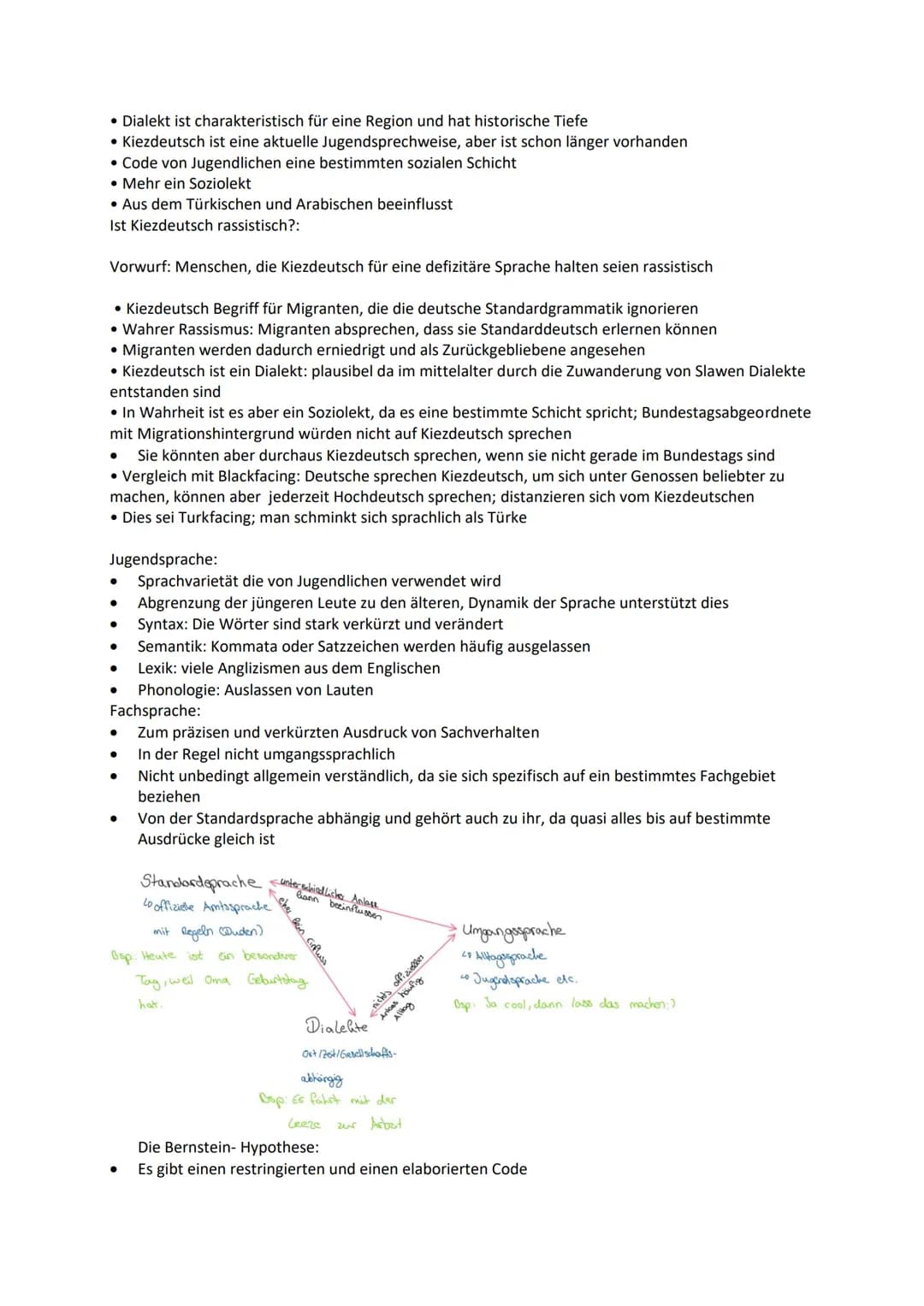 Deutsch Abitur 2023 Lernzettel
Leistungskurs
Inhaltsfeld Sprache
Spracherwerbsmodelle und
-theorien
Sprachgeschichtlicher Wandel
Sprachvarie
