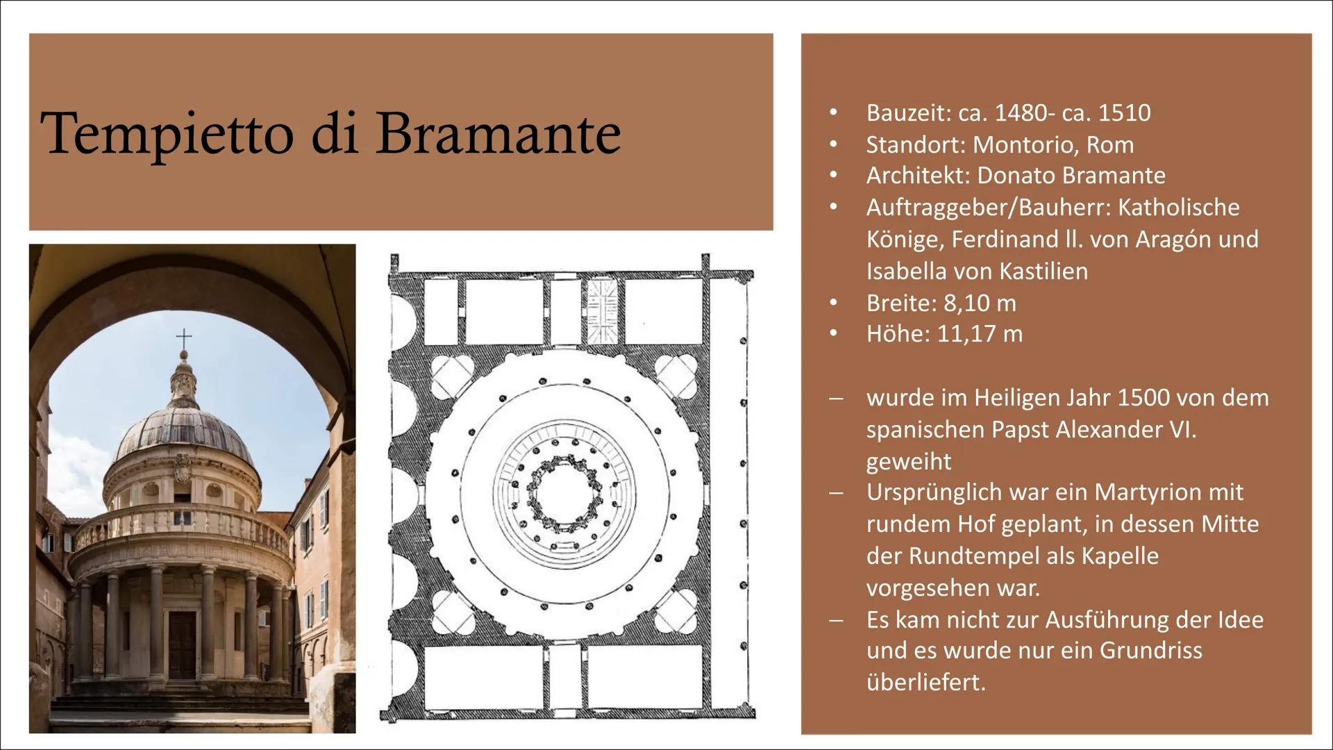COROXXO
HOH
TOL
inna
ARCHITEKTUR
DER RENAISSANCE GLIEDERUNG
-
Die Architektur der Renaissance
Allgemeine Informationen zur Architektur
Merkm