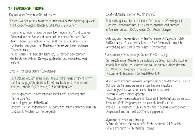 BEWEGLICHKEIT
1.BEDEUTUNG DER BEWEGLICHKEIT
Beweglichkeit ist die Fähigkeit, Bewegungen mit großer Schwingungsweite
auszuführen zu können
BE