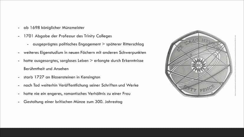 Isaac Newton
PRÄSENTATION VON HELENE DOLGENER
https://tse4.mm.bing.net/th?id=OIP.dTg aJBxt8cuEUrarTwaugHaEK&pid=Api ,,Was wir wissen, ist ei