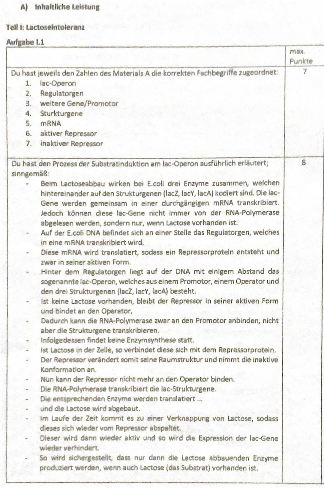 Genregulation und das Operon-Modell einfach erklärt