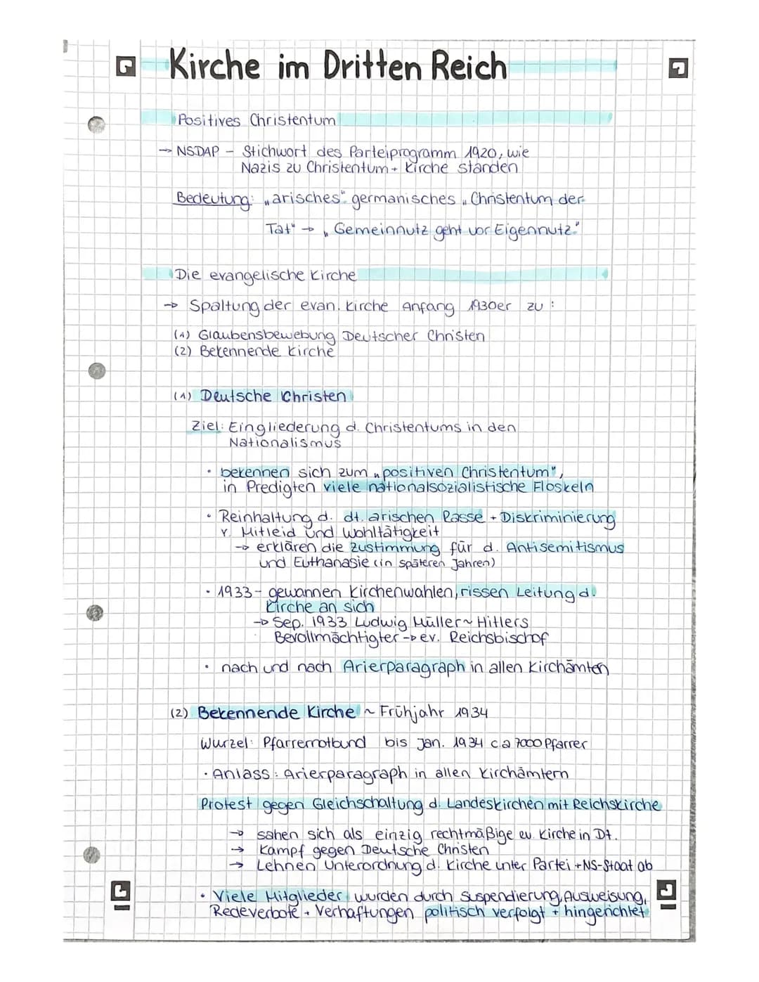 
<p>Die deutsche christliche Bewegung im Dritten Reich versuchte, das Christentum in den Dienst des Nationalismus zu stellen. In den 1930er 