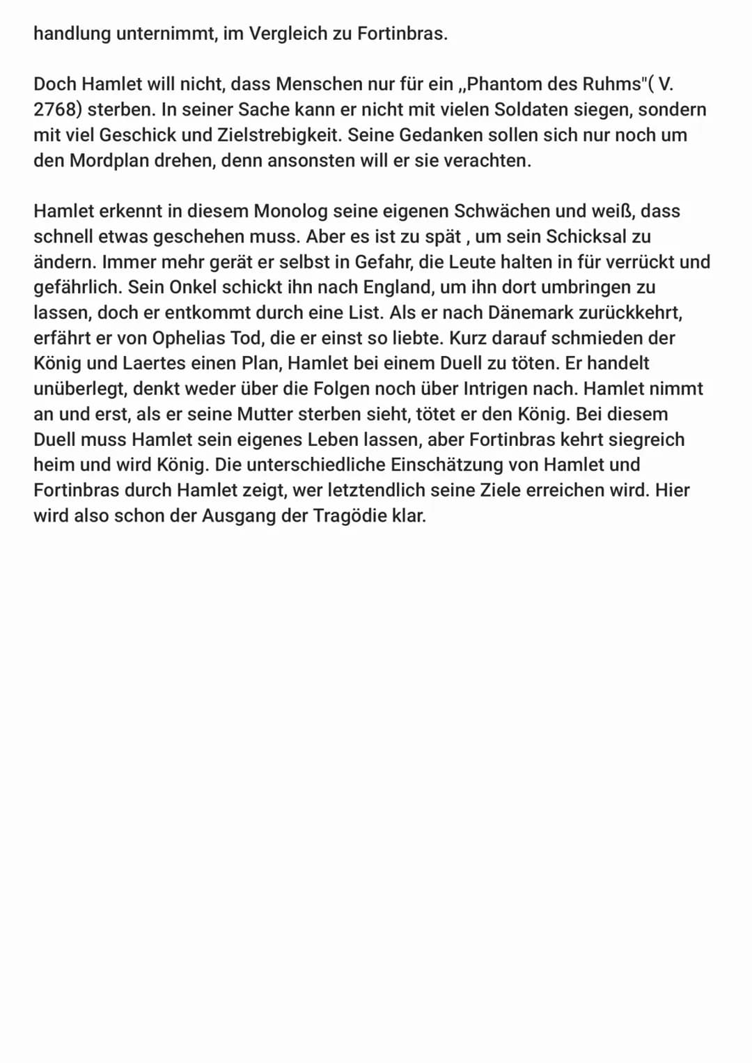 Der Textausschnitt und gleichzeitig ein bedeutsamer Monolog ist der Tragödie
"Hamlet" zugehörig und wurde um 1600 von William Shakespeare ve