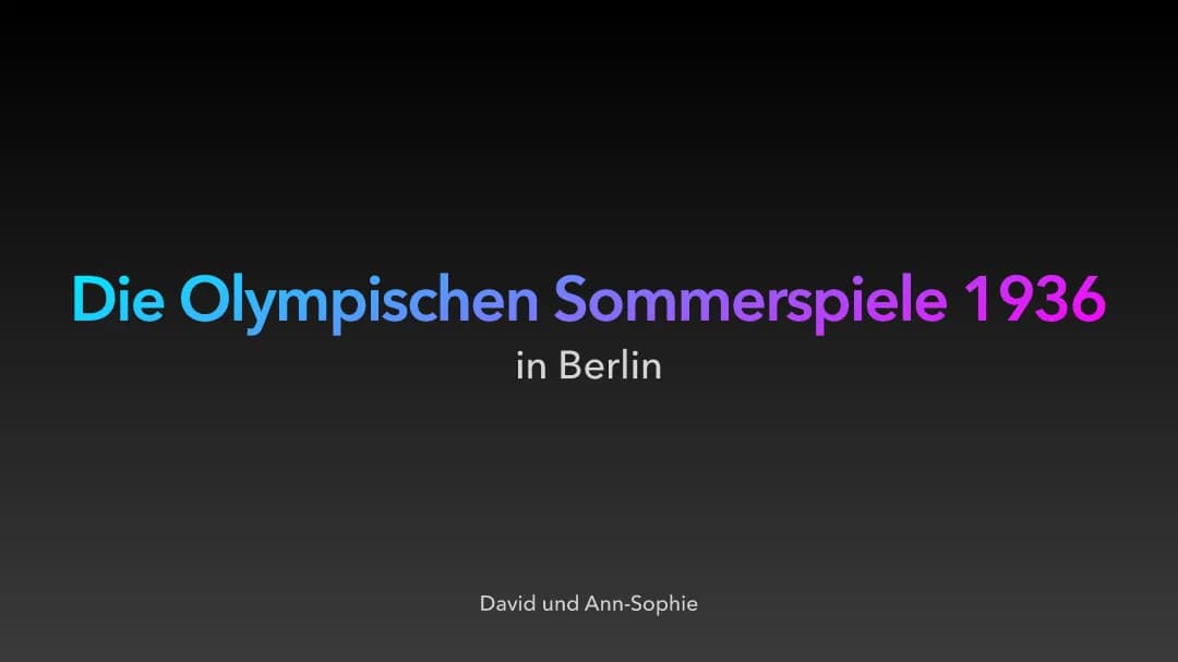Die Olympischen Spiele 1936: Jesse Owens, jüdische Teilnehmer und mehr