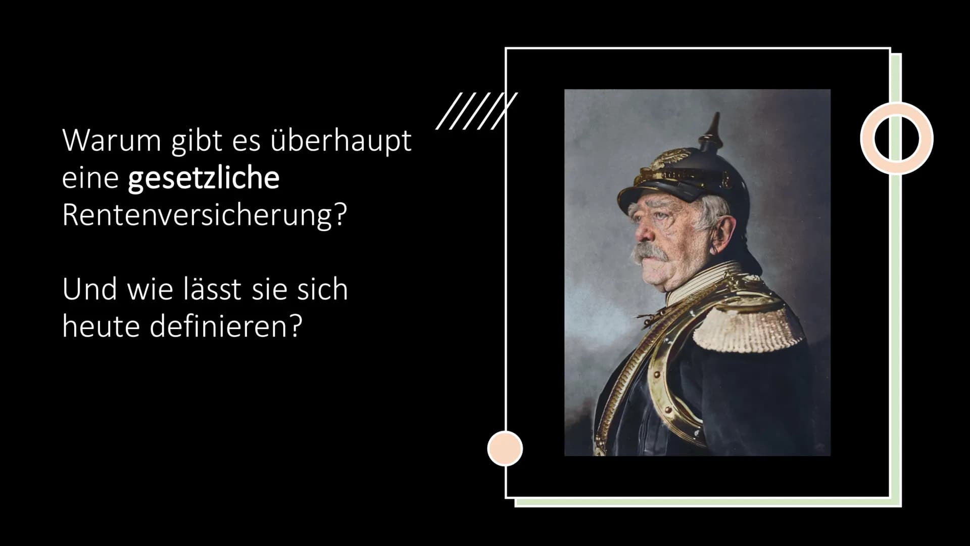 Gesetzliche
Rentenversicherung
Wie und womit handelt der "Sozialstaat"? Sozialpolitische Maßnahmen in
Deutschland in Auswahl
Ist der Sozials
