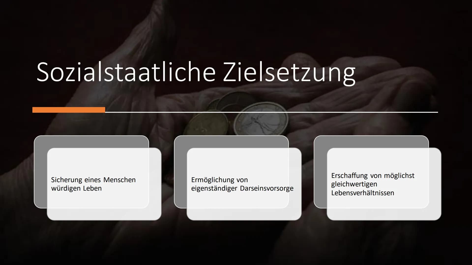 Gesetzliche
Rentenversicherung
Wie und womit handelt der "Sozialstaat"? Sozialpolitische Maßnahmen in
Deutschland in Auswahl
Ist der Sozials