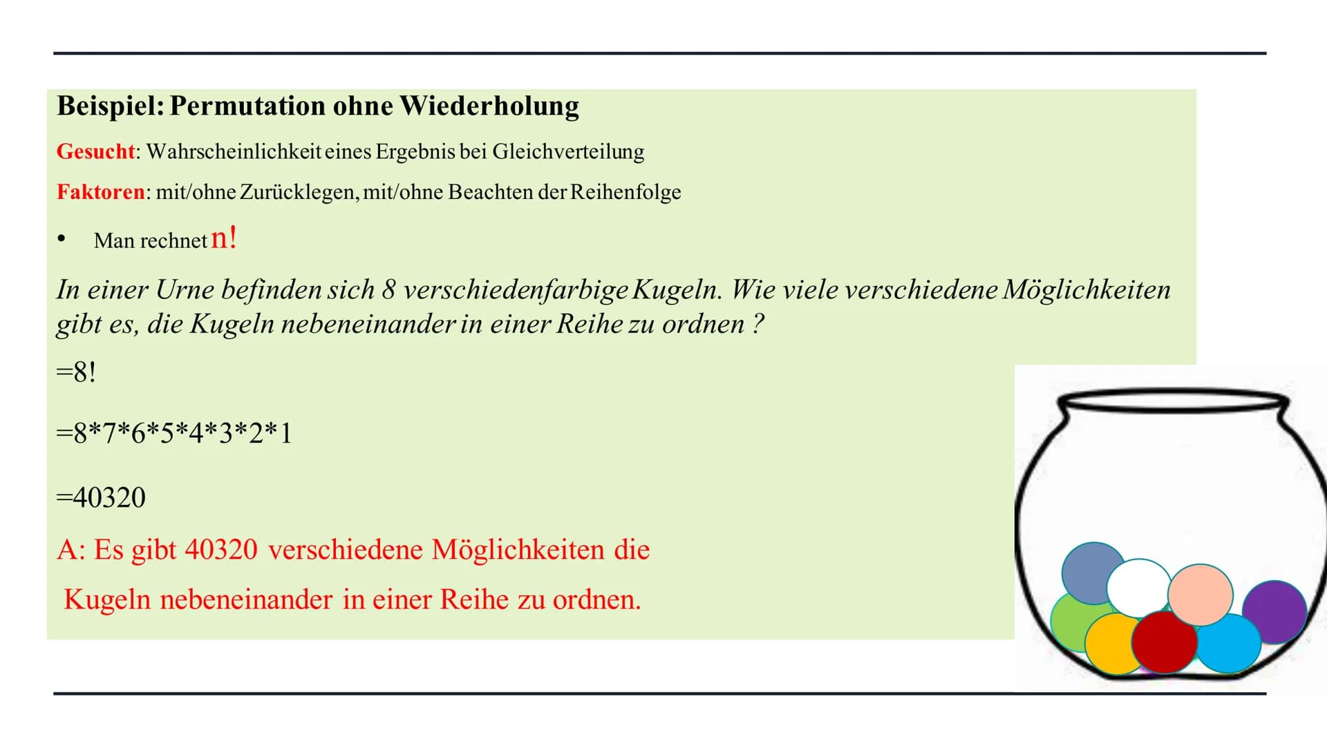 Kombinatorik
w
SEPT
THEED
FET
RECAR Gliederung
●
Allgemeines
Kombinatorik
Permutation
Variation
➤ Kombination
Quellen Allgemein
Teilgebiet d