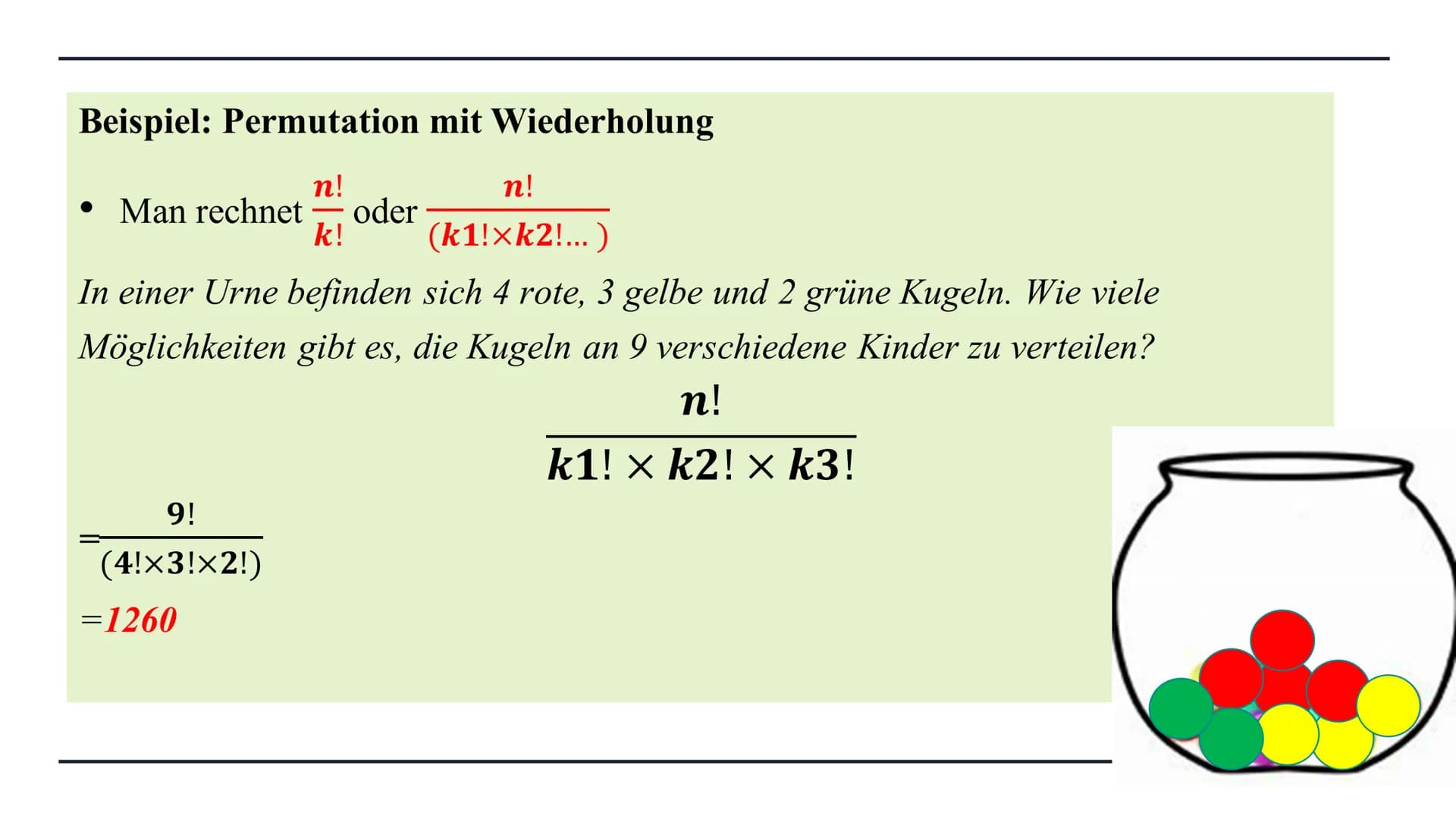 Kombinatorik
w
SEPT
THEED
FET
RECAR Gliederung
●
Allgemeines
Kombinatorik
Permutation
Variation
➤ Kombination
Quellen Allgemein
Teilgebiet d
