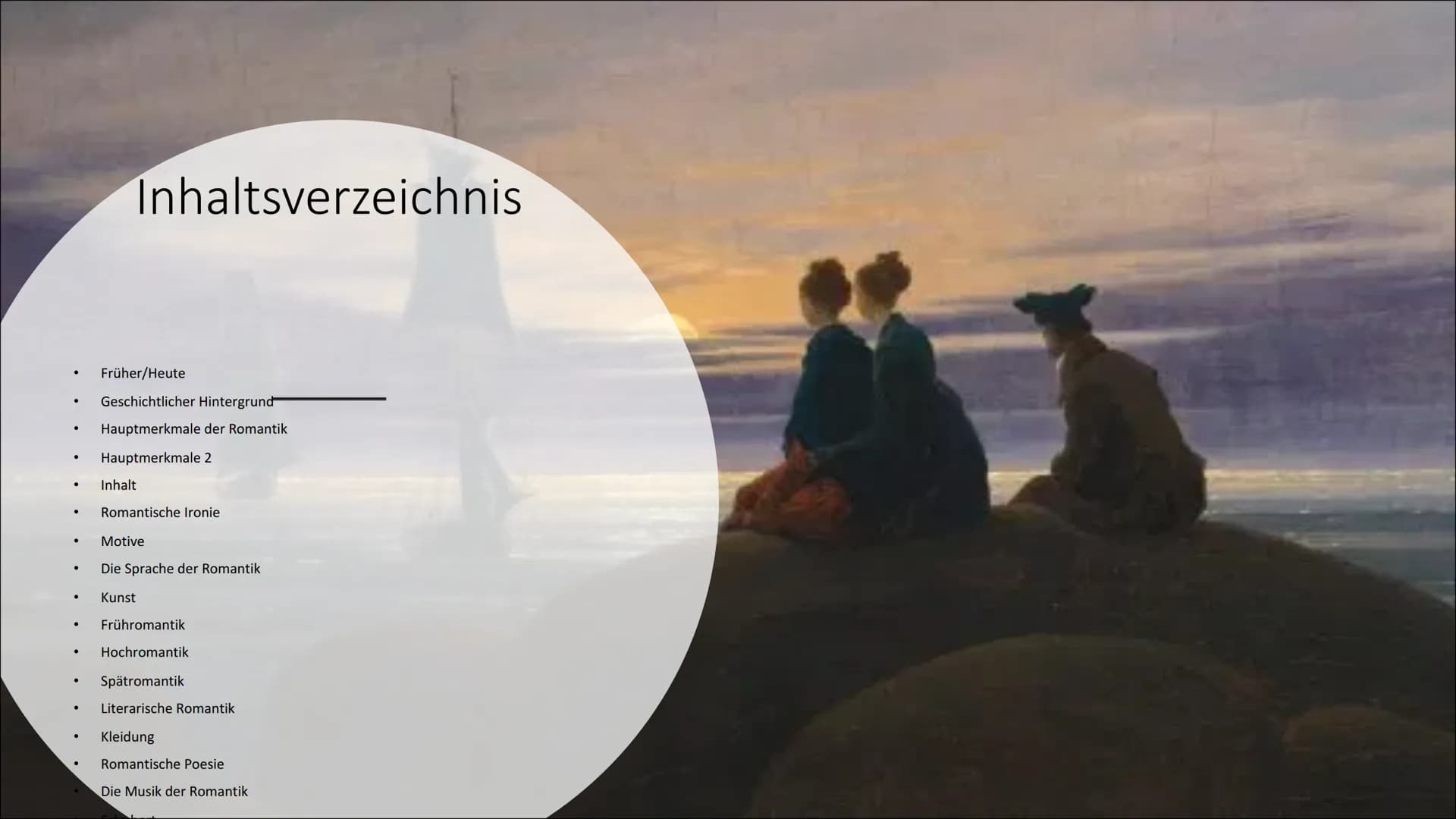 HISTORISCHER HINTERGRUND
viele gesellschaftliche Umbrüche und technische sowie
wissenschaftliche Fortschritte (Industrialisierung)
Französis