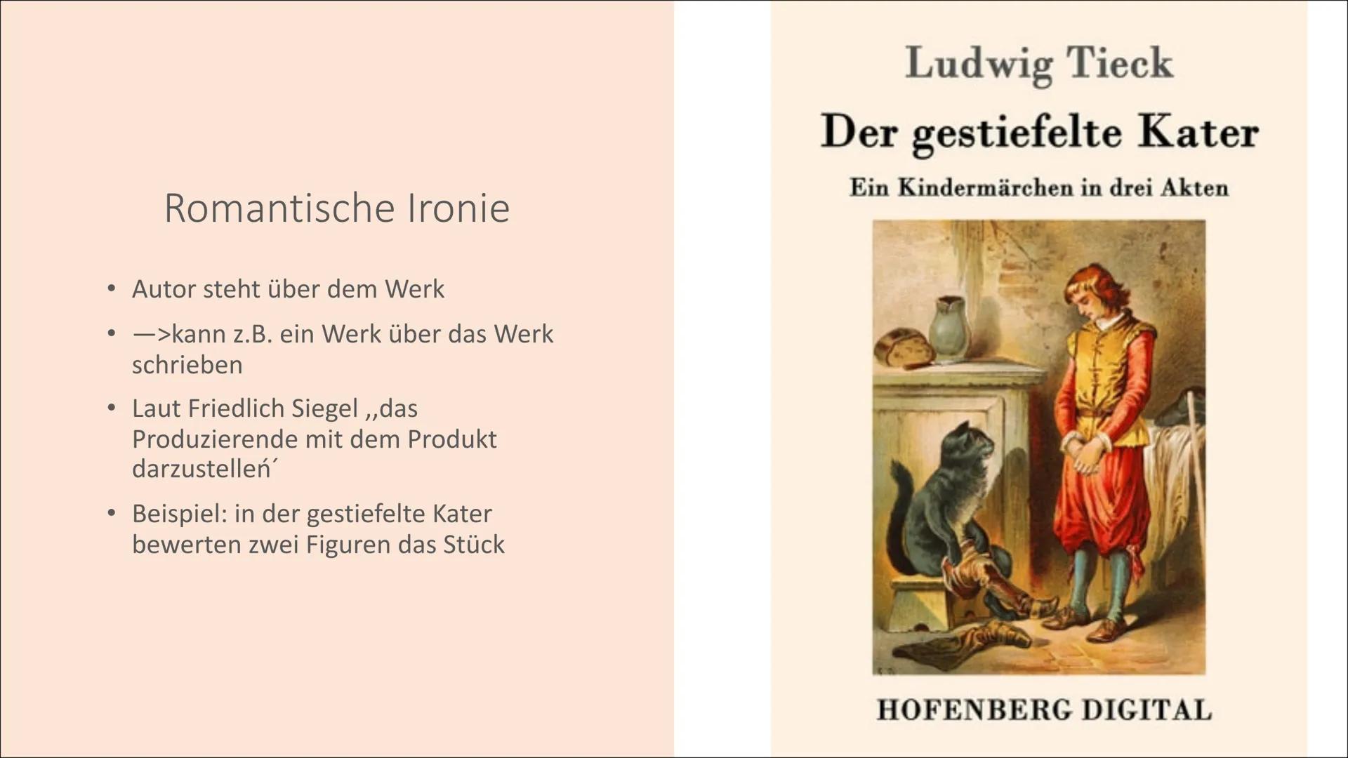 Romantik
Die Epoche der großen Gefühle
(1795-1838)
Johanna, Isabel,
Laureen und Lucy ●
●
●
●
●
●
●
Inhaltsverzeichnis
Früher/Heute
Geschicht