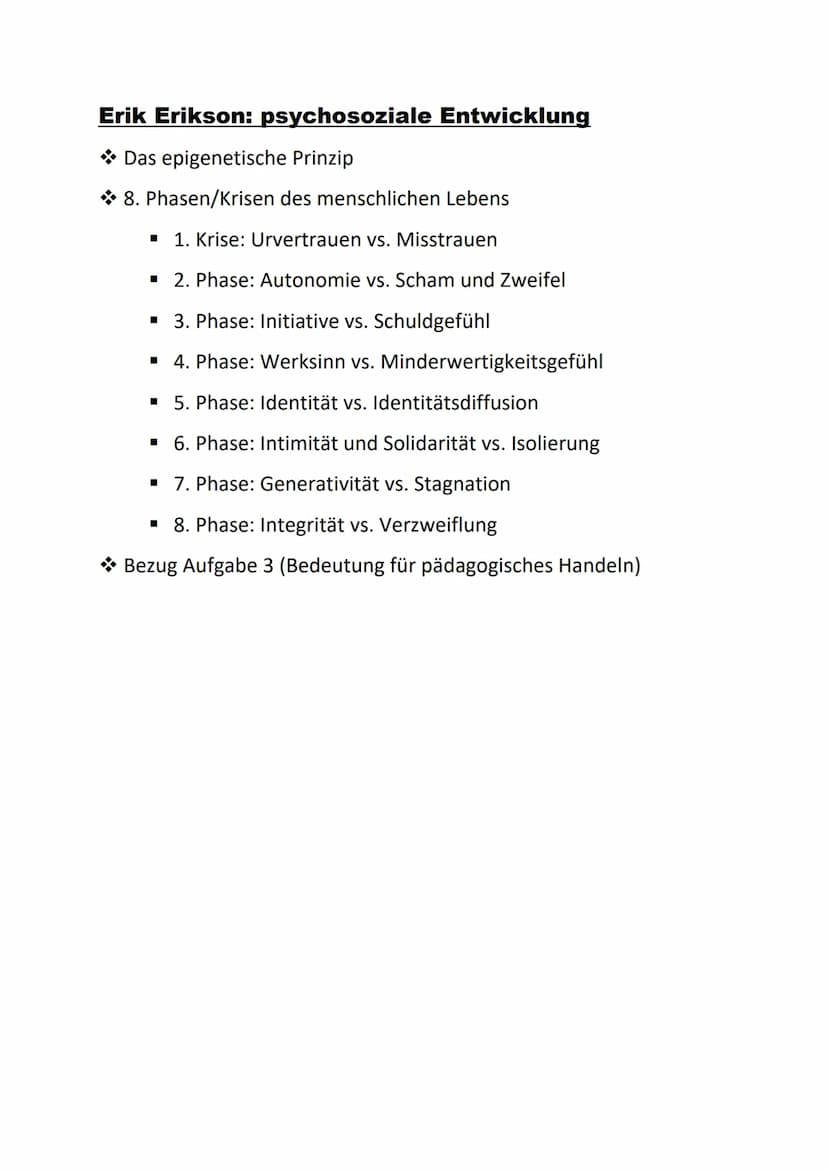 Abitur - Erziehungswissenschaften
Klaus Beyer: Strukturmodell zur kriteriengeleiteten pädagogischen
Reflexion
Sigmund Freud: psychosexuelle 