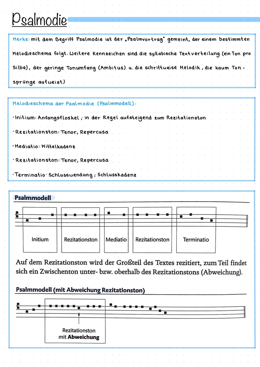 Mittelalter
->
› Beginn: ca. im 9. Jahrhundert
-> Ende: ca. im 15. Jahrhundert (endet mit der beginnenden Neuzeit)
Unterteilung:
Gregorianik