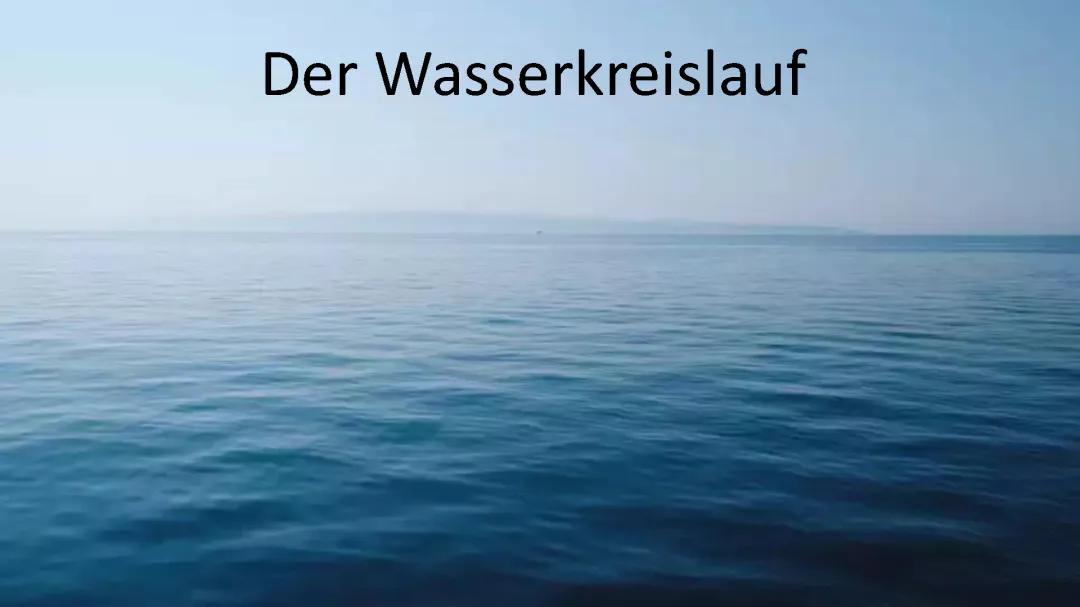 Wasserkreislauf für Kinder: Einfach erklärt und zeichnen!