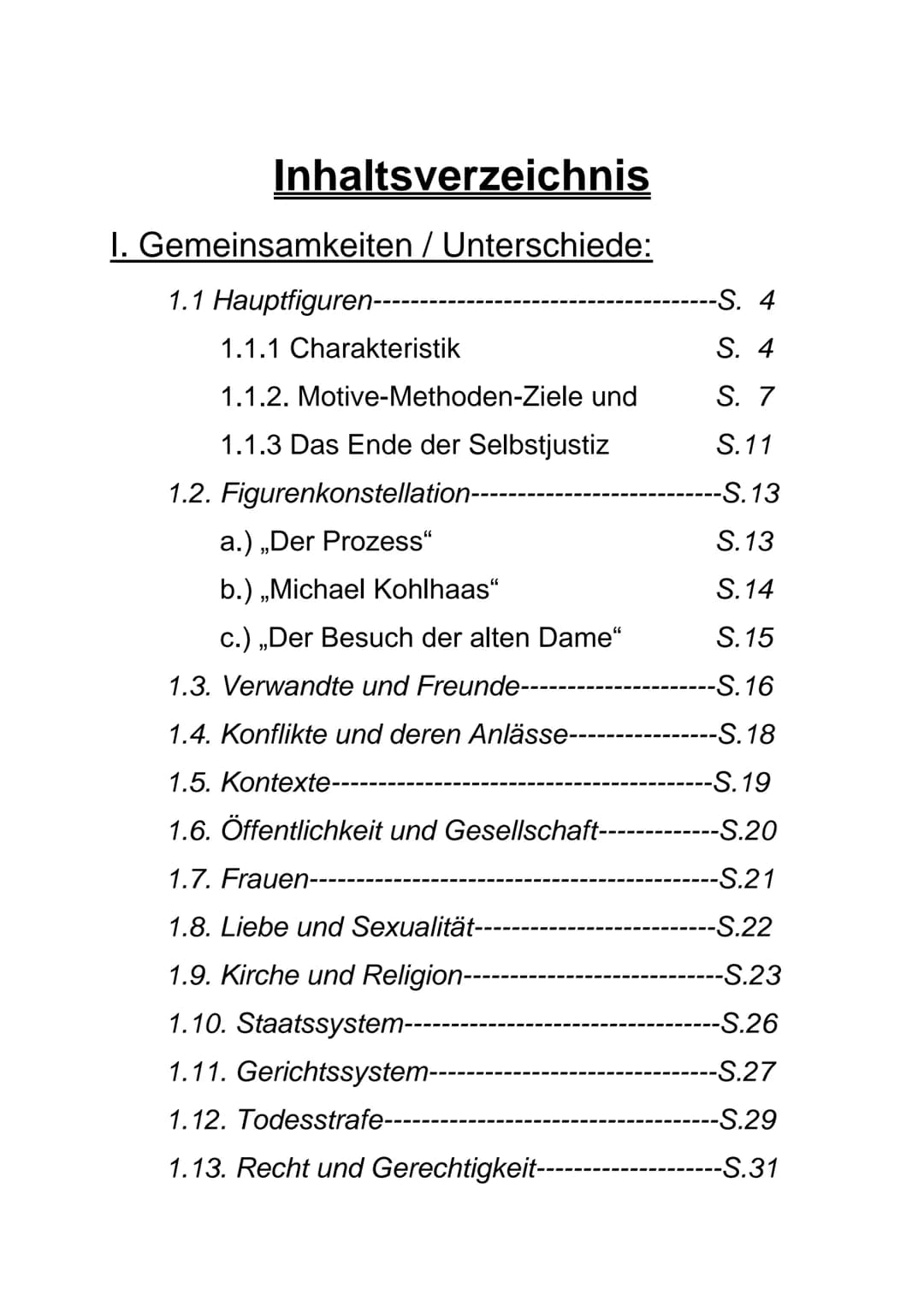 www.KlausSchenck.de/WG TBB/ Deutsch/Lernkärtchen: Kafka: Prozess Kleist:
Michael Kohlhaas und Dürrenmatt: Besuch... Dame
Miriam Krug / Vergl