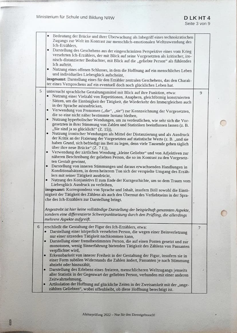 6329
Ministerium für
Schule und Bildung
des Landes Nordrhein-Westfalen
Name:
13
Abiturprüfung 2022
Deutsch, Leistungskurs
Aufgabenstellung:
