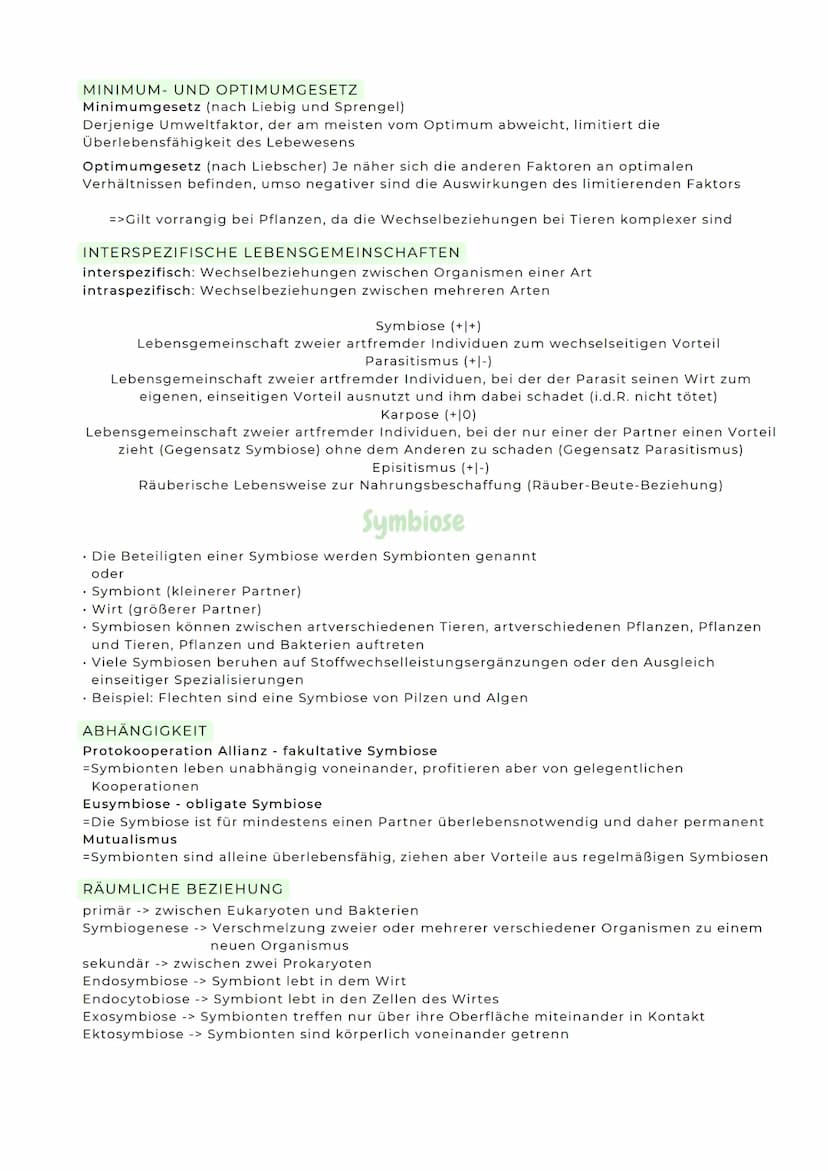 ABITURZUSAMMENFASSUNG
2023
Biologie LK
Ökologie Umweltfaktoren
ÖKOLOGIE
Wissenschaftliche Erforschungg der Wechselwirkungen von Organismen m
