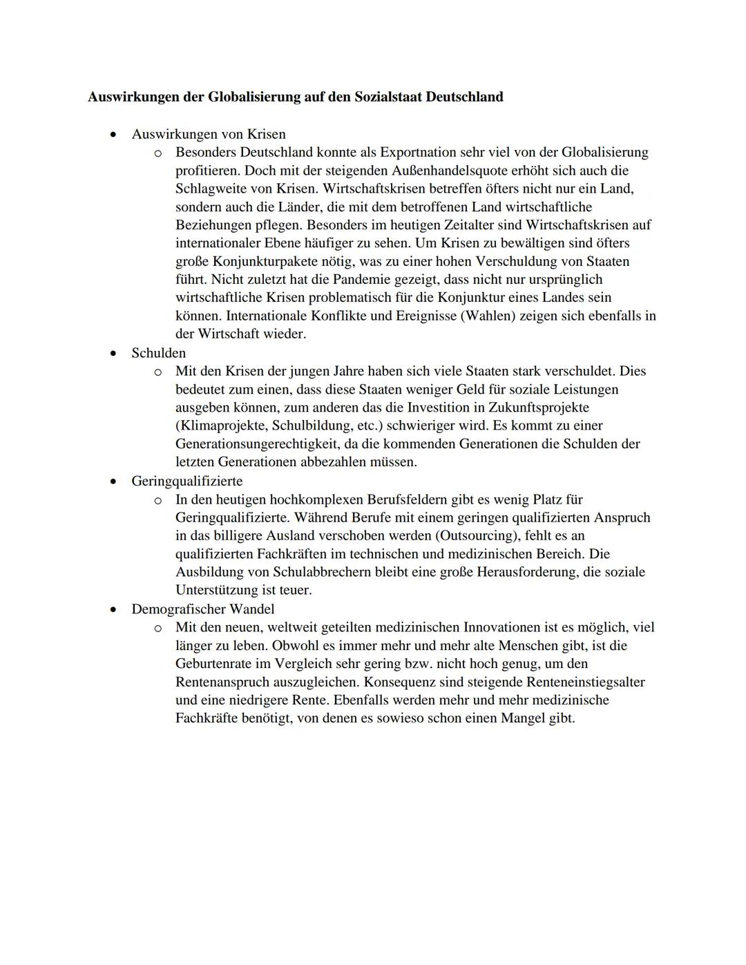 Inhalt
1. (Ökonomische) Globalisierung
a. Definition
b. Indikatoren/Messungen von Globalisierung
c. Handelsströme
2. Auswirkungen von Global