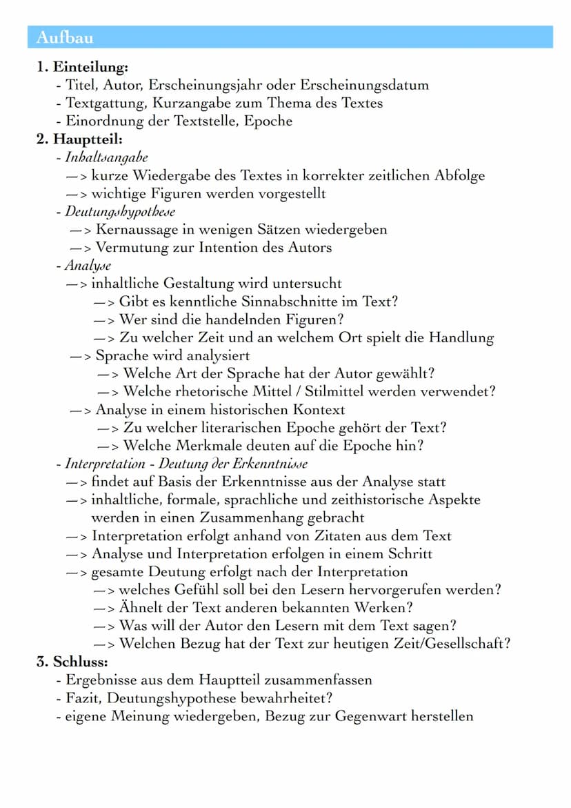 TEXTINTERPRETATION
Die Textinterpretation ist die Untersuchung und Deutung
eines Textes in Form eines Aufsatzes.
Definition
Die Interpretati