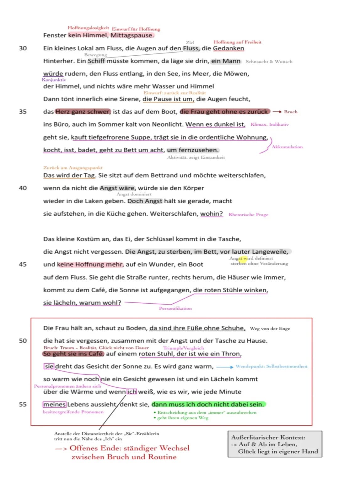 TEXTINTERPRETATION
Die Textinterpretation ist die Untersuchung und Deutung
eines Textes in Form eines Aufsatzes.
Definition
Die Interpretati