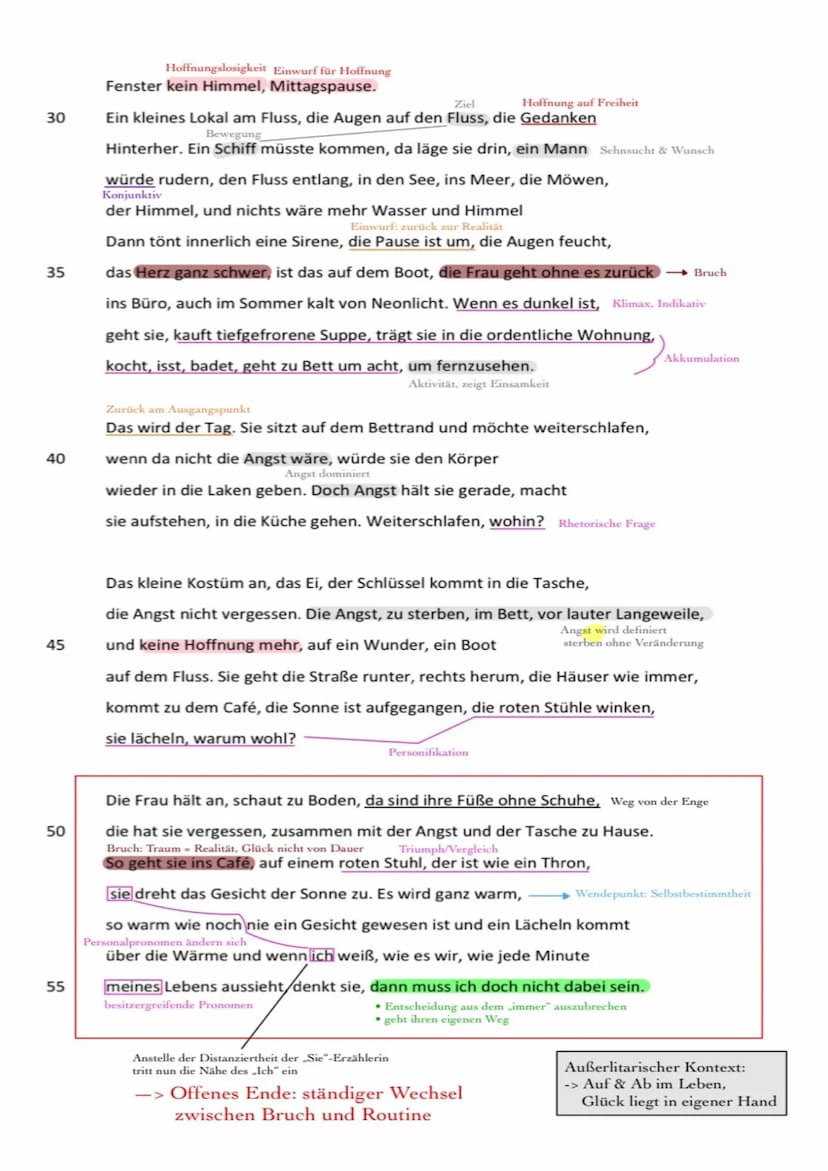 TEXTINTERPRETATION
Die Textinterpretation ist die Untersuchung und Deutung
eines Textes in Form eines Aufsatzes.
Definition
Die Interpretati