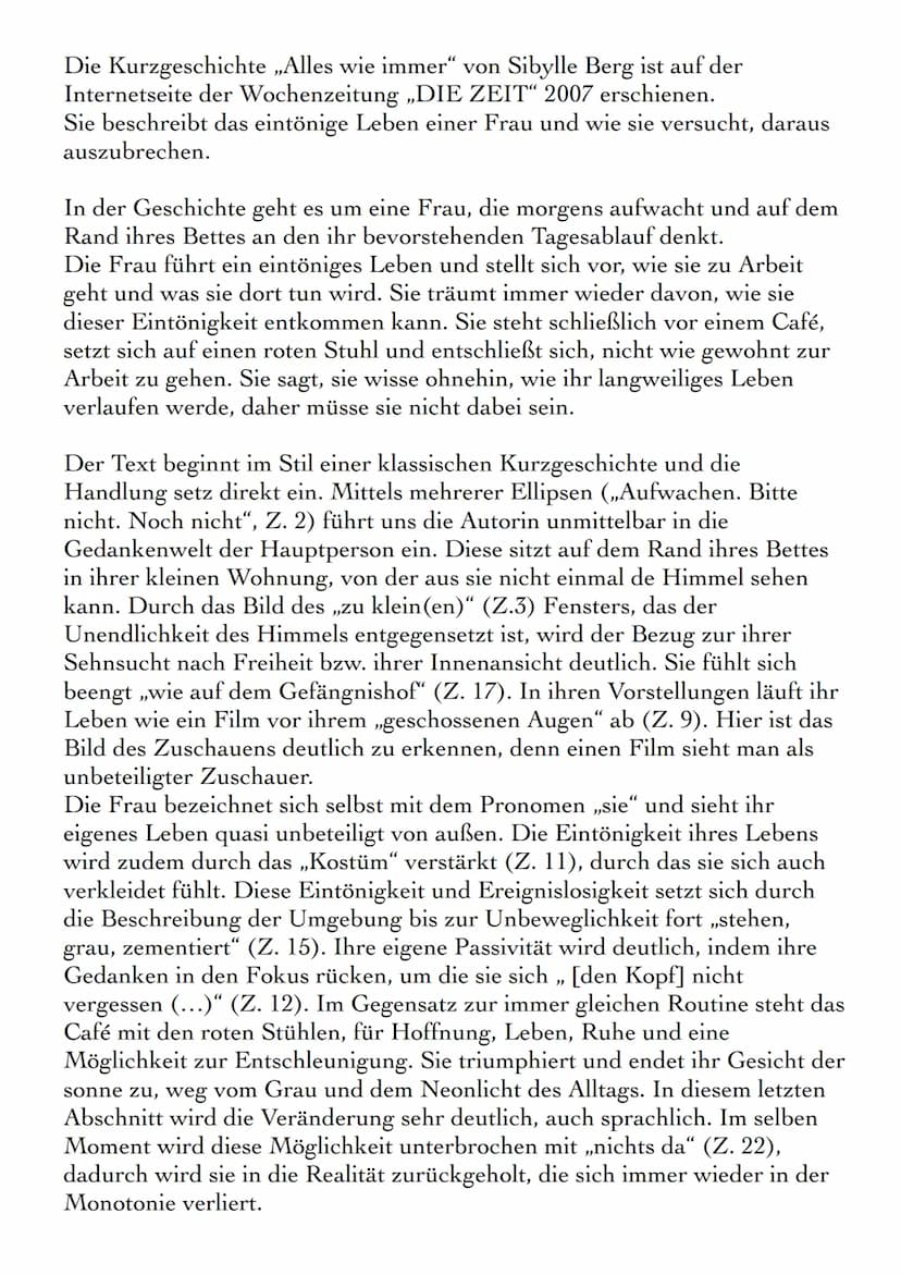 TEXTINTERPRETATION
Die Textinterpretation ist die Untersuchung und Deutung
eines Textes in Form eines Aufsatzes.
Definition
Die Interpretati