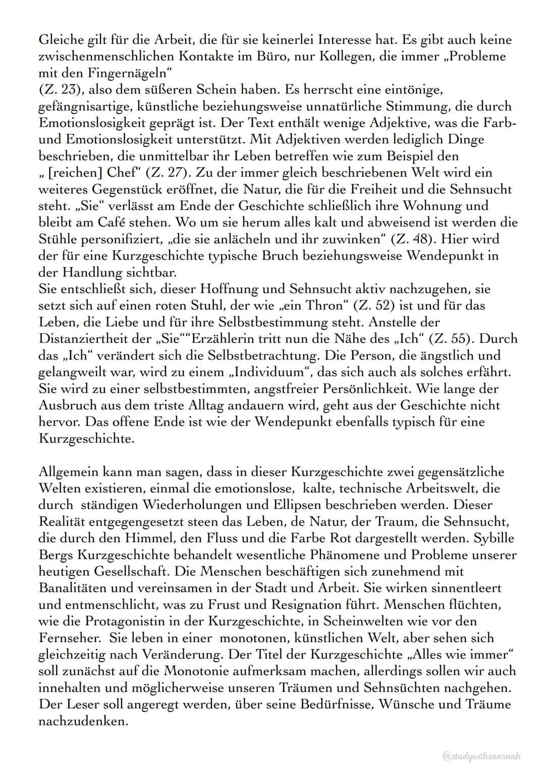 TEXTINTERPRETATION
Die Textinterpretation ist die Untersuchung und Deutung
eines Textes in Form eines Aufsatzes.
Definition
Die Interpretati