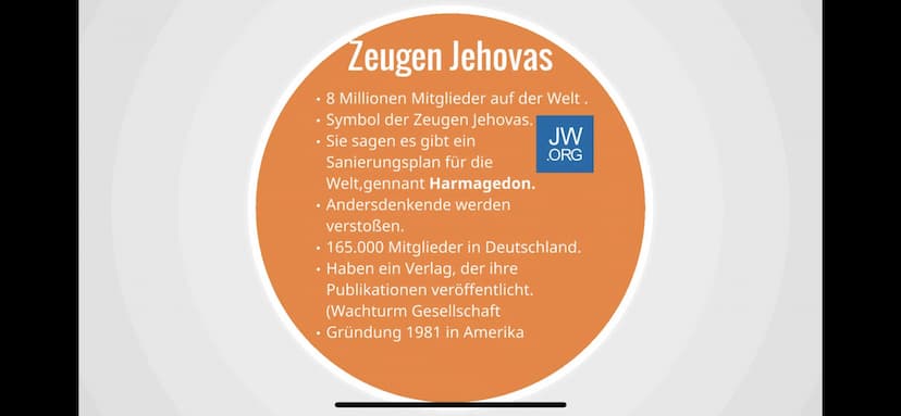Was
sind Sekten
Zeugen
Jehovas
Mun
Sekte
Quellen
Ethik
Danke
Herr Günther
Sekten
Zeugen Jehovas und Mun Sekte
By Abdurahman EL-Dassouki Was 