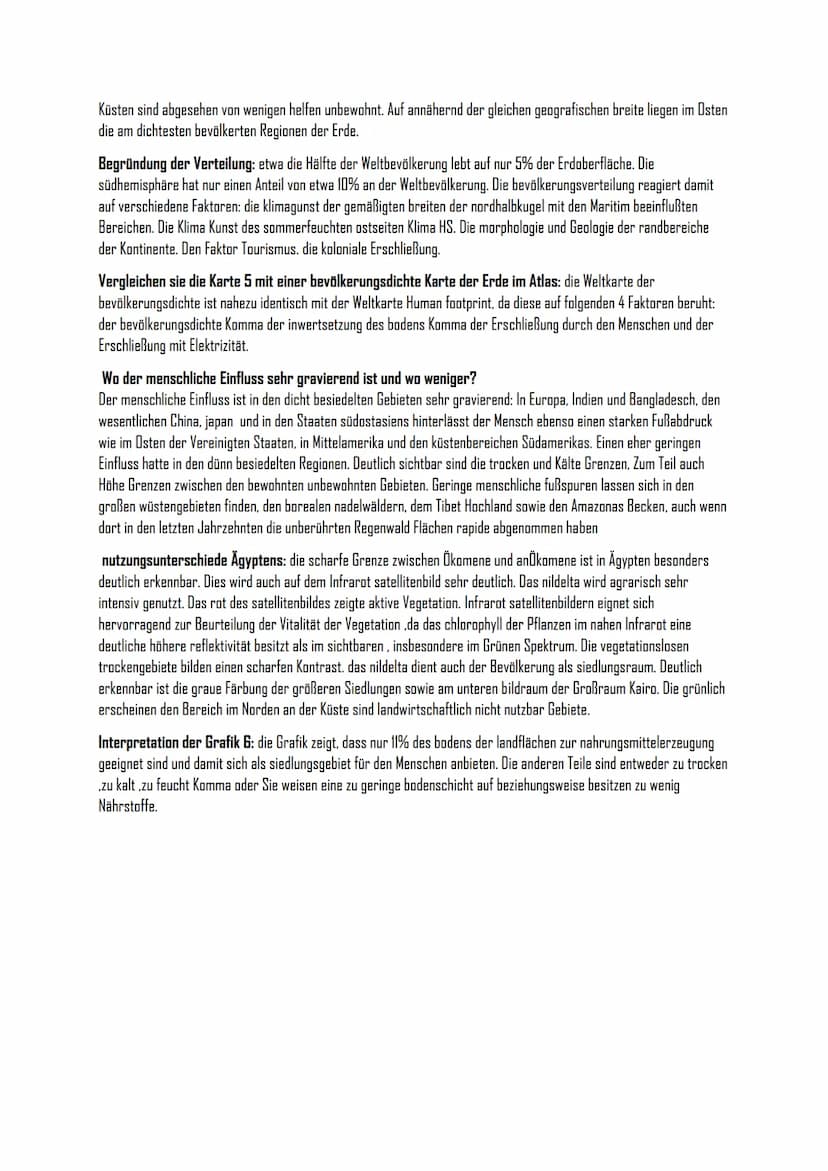 Geografie Klausur 12/1
Was versteht man unter ,,Entwicklung"?
Sicherung menschenwürdiger Lebensbedingungen unter Respektierung des ökologisc