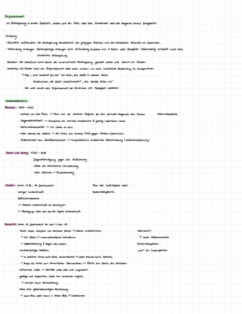 lernzettel
Aufbau
Themen:
· Liebe
Vergleichsaspekte:
Inhalt/Motiv/Thema
·Krieg
einzelne
Aspekte von
Freundschaft
Familie
Natur
Analyse
Gedic