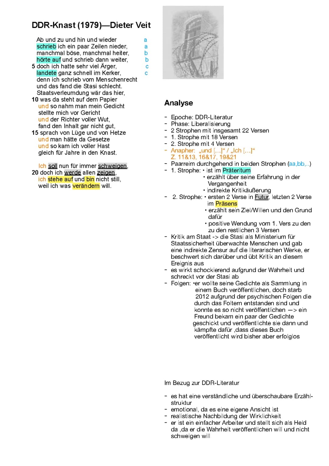 Literaturepoche DDR