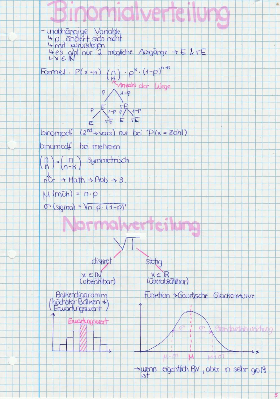# Wahrscheinlichkeitsrech

1) Definitionen

Man hat es mit Zufallsexperimente zu tun, deren Ausgang man
nicht vorhersagen kann

Beispiele Mü