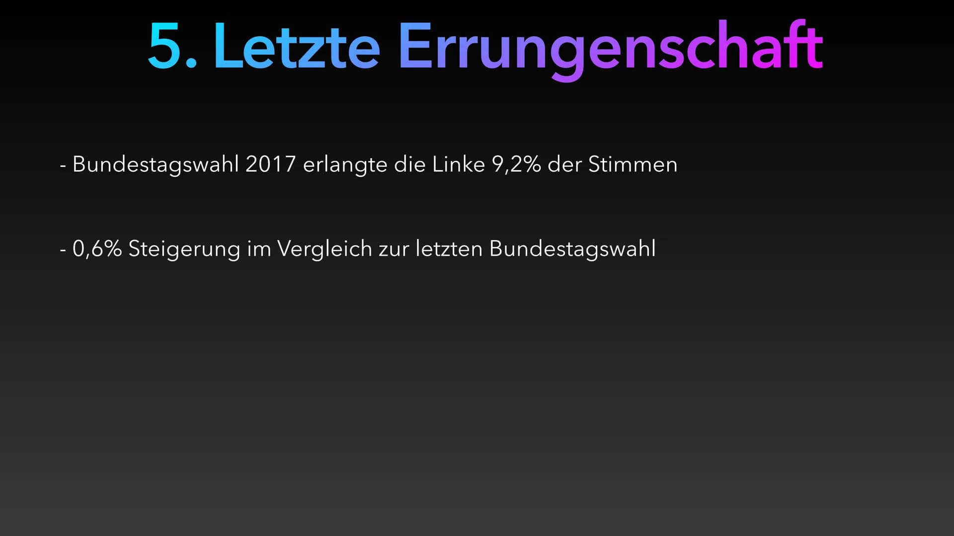 Die Linke
Von Carl, Florian, Laura & Elisa Inhaltsverzeichnis
1. Gründung, historischer Hintergrund
2. Leitbild, Ideologie, Übergeordnetes Z