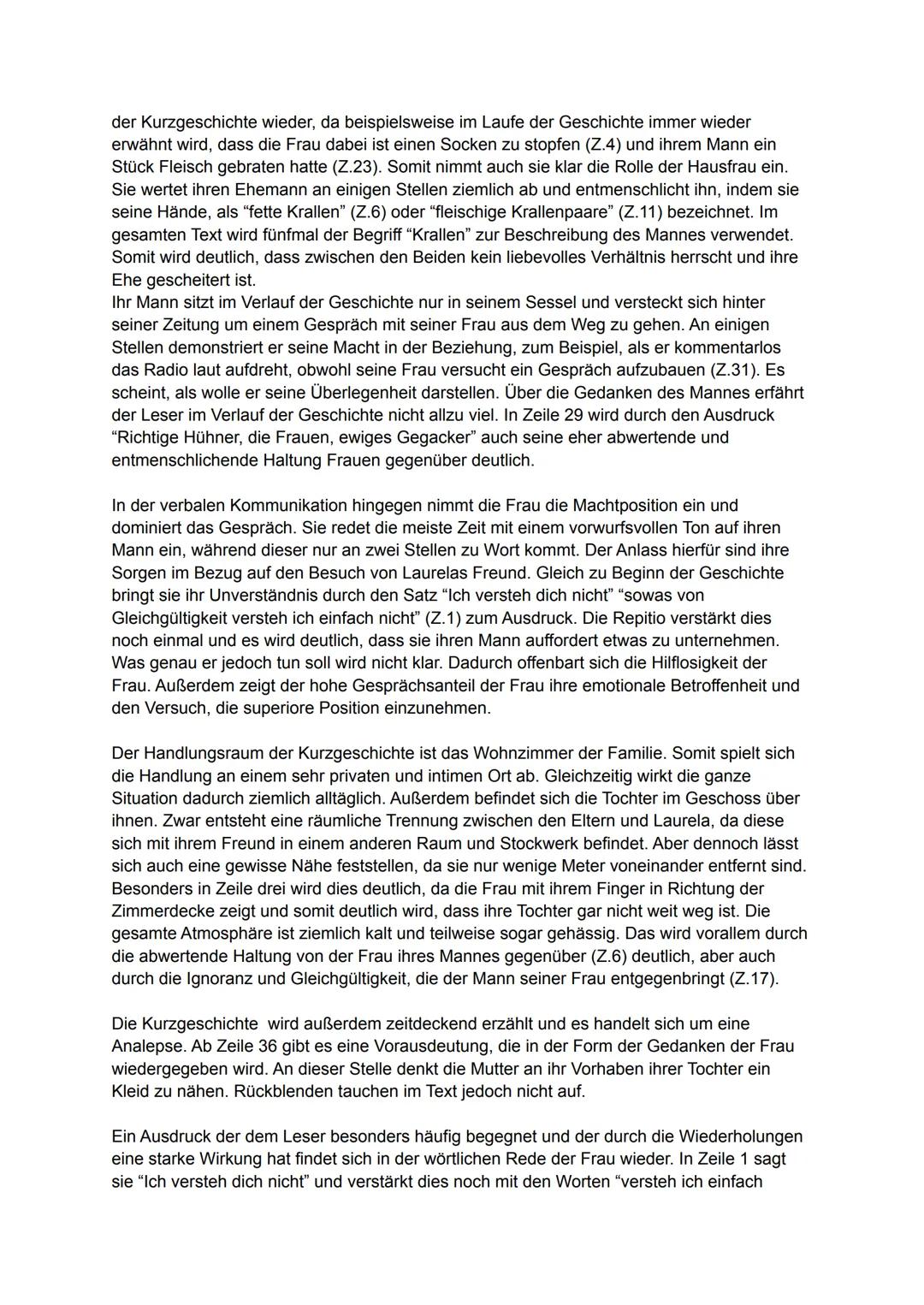 Kurzgeschichten Interpretation "Schönes goldenes Haar":
Die Kurzgeschichte "Schönes goldenes Haar" von Gabriele Wohmann aus dem Jahr 1968
th