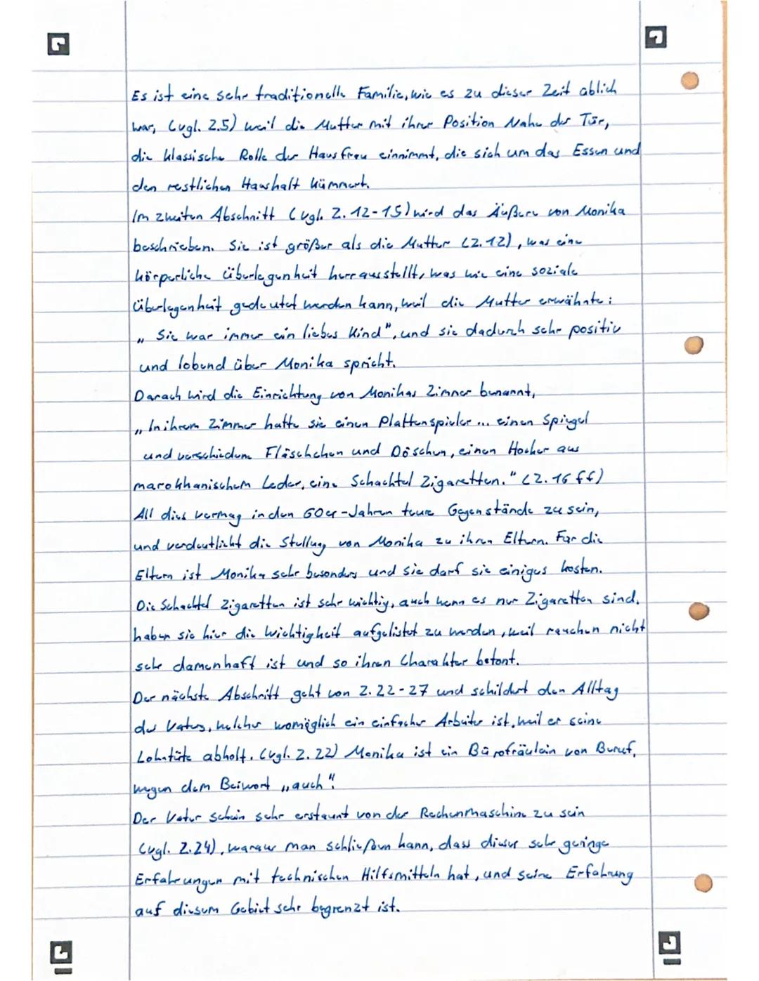 # Analyse einer Kurzgeschichte

08.03.2021

Die Kurzgeschichten "Die Tochter" von Peter Bichsel aus dem Jahre
1964 handult von Monika, einer