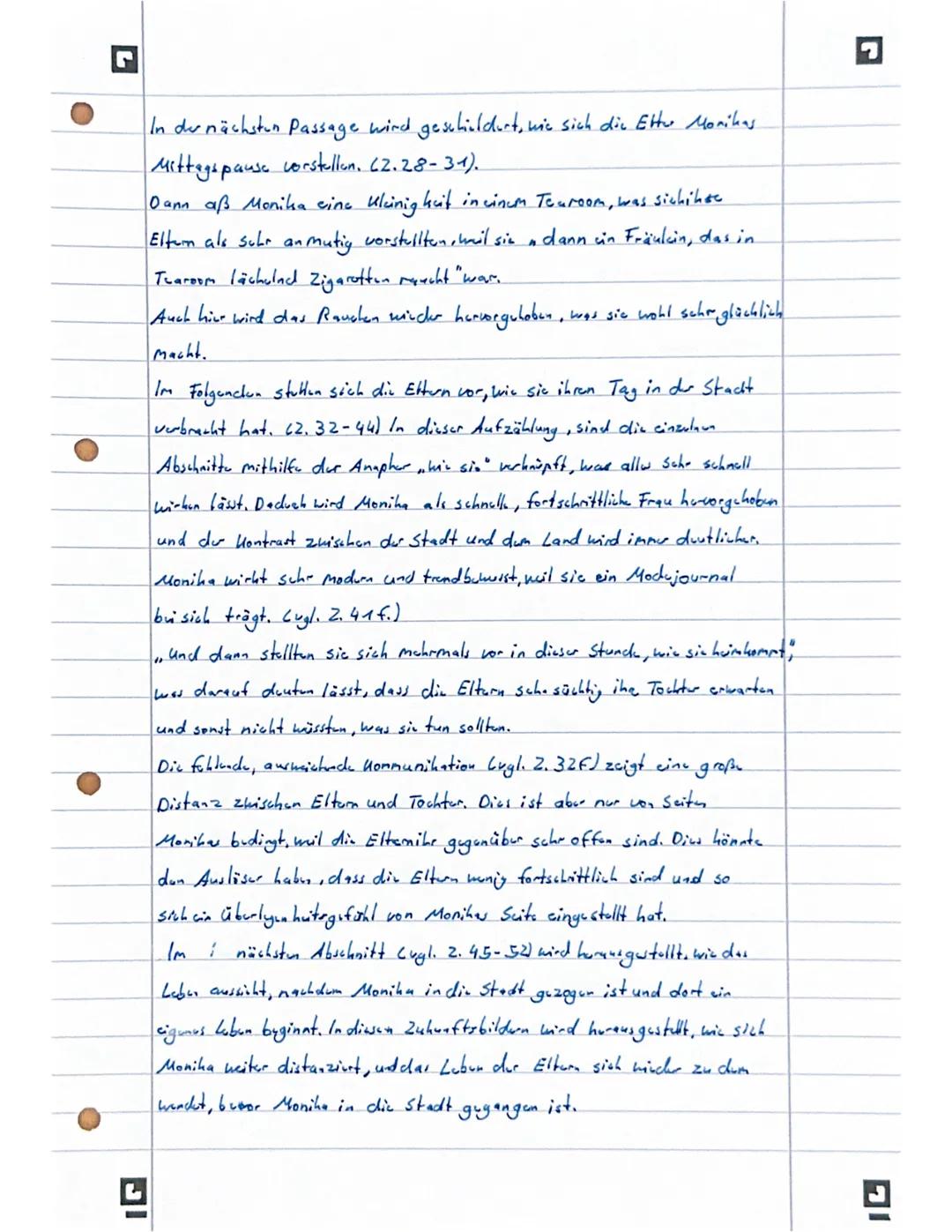 # Analyse einer Kurzgeschichte

08.03.2021

Die Kurzgeschichten "Die Tochter" von Peter Bichsel aus dem Jahre
1964 handult von Monika, einer