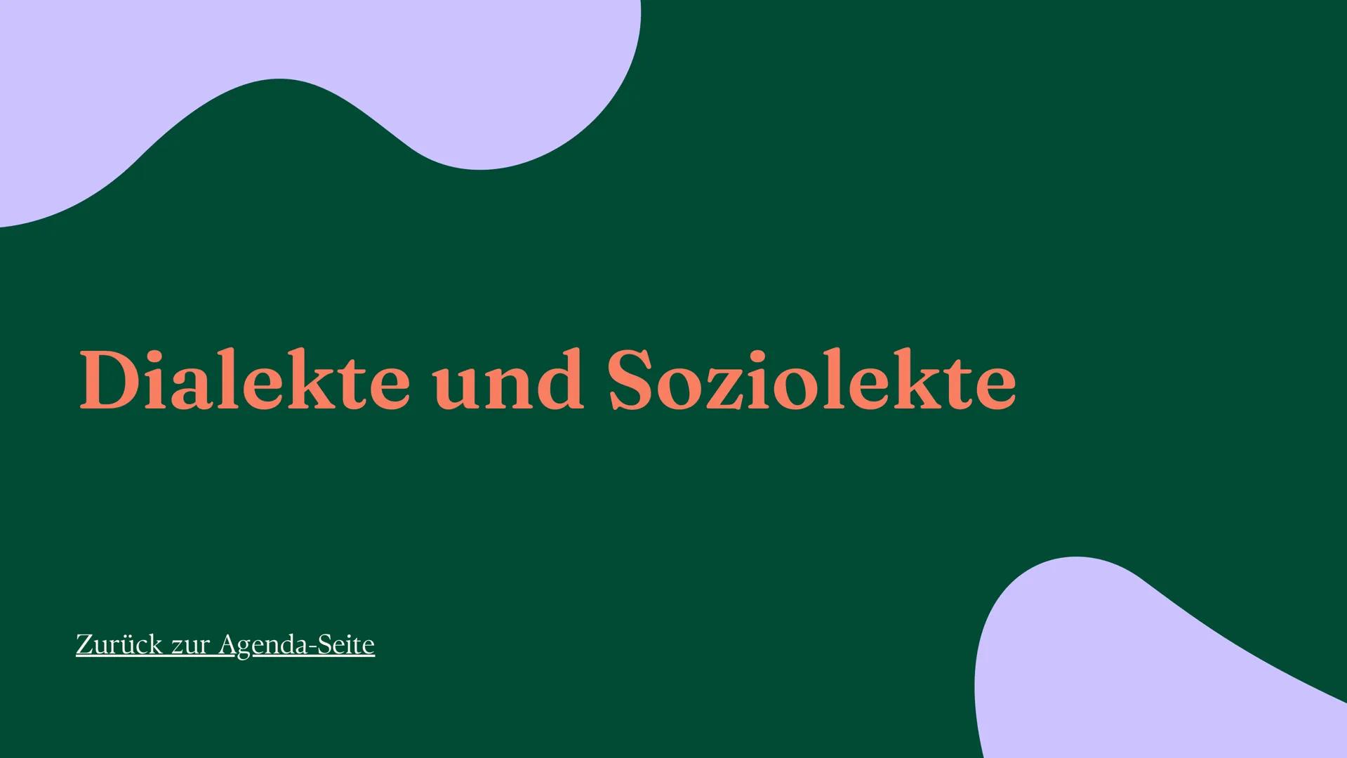 Sprache
Sprachvarietäten und Spracherwerbsmodelle
Linda Leyendecker Inhalt
Sprachvarietäten und ihre gesellschaftliche
Bedeutung
Sprachwande