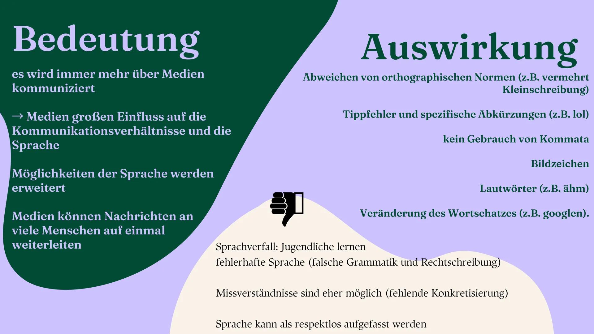 Sprache
Sprachvarietäten und Spracherwerbsmodelle
Linda Leyendecker Inhalt
Sprachvarietäten und ihre gesellschaftliche
Bedeutung
Sprachwande