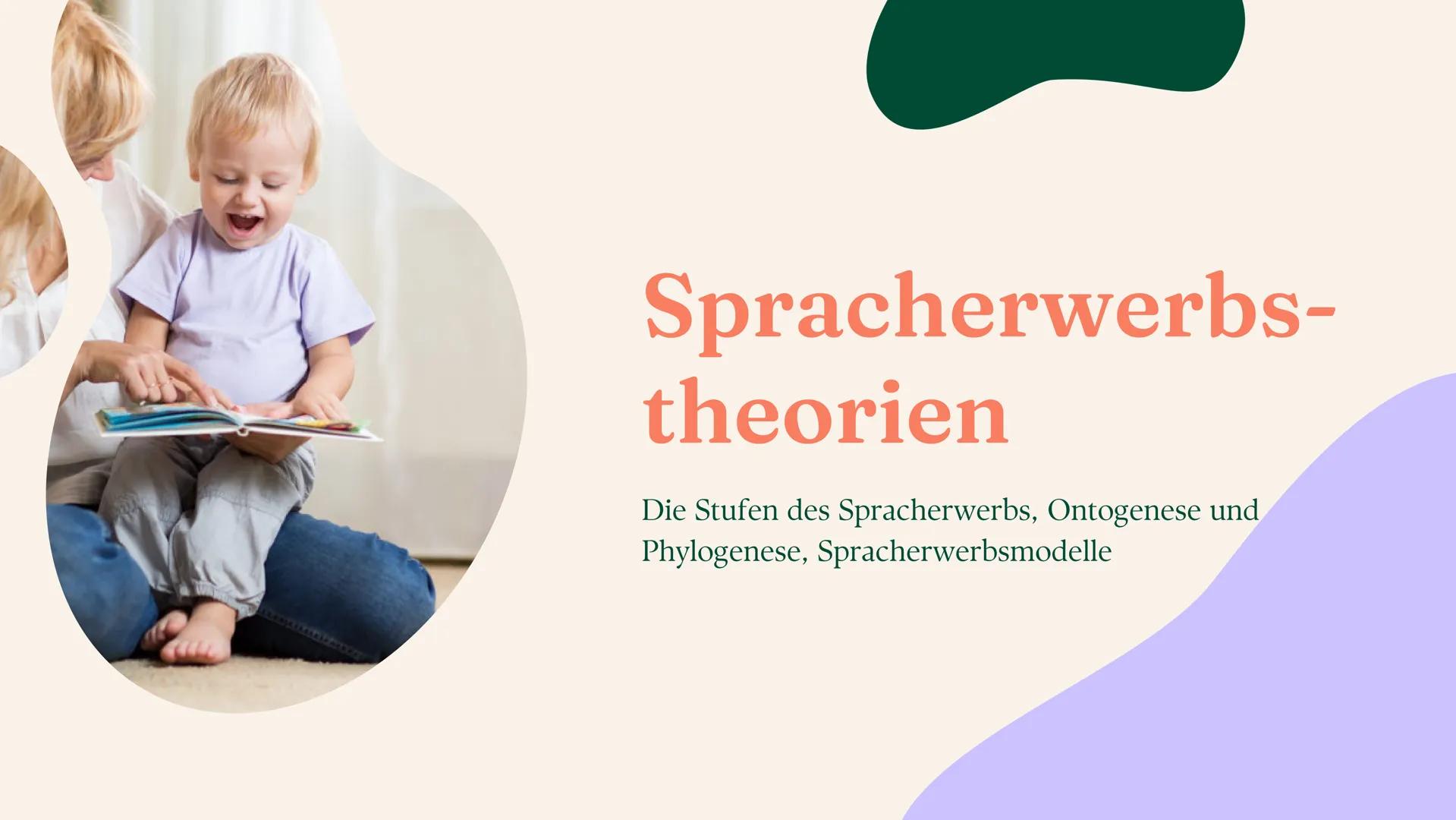 Sprache
Sprachvarietäten und Spracherwerbsmodelle
Linda Leyendecker Inhalt
Sprachvarietäten und ihre gesellschaftliche
Bedeutung
Sprachwande