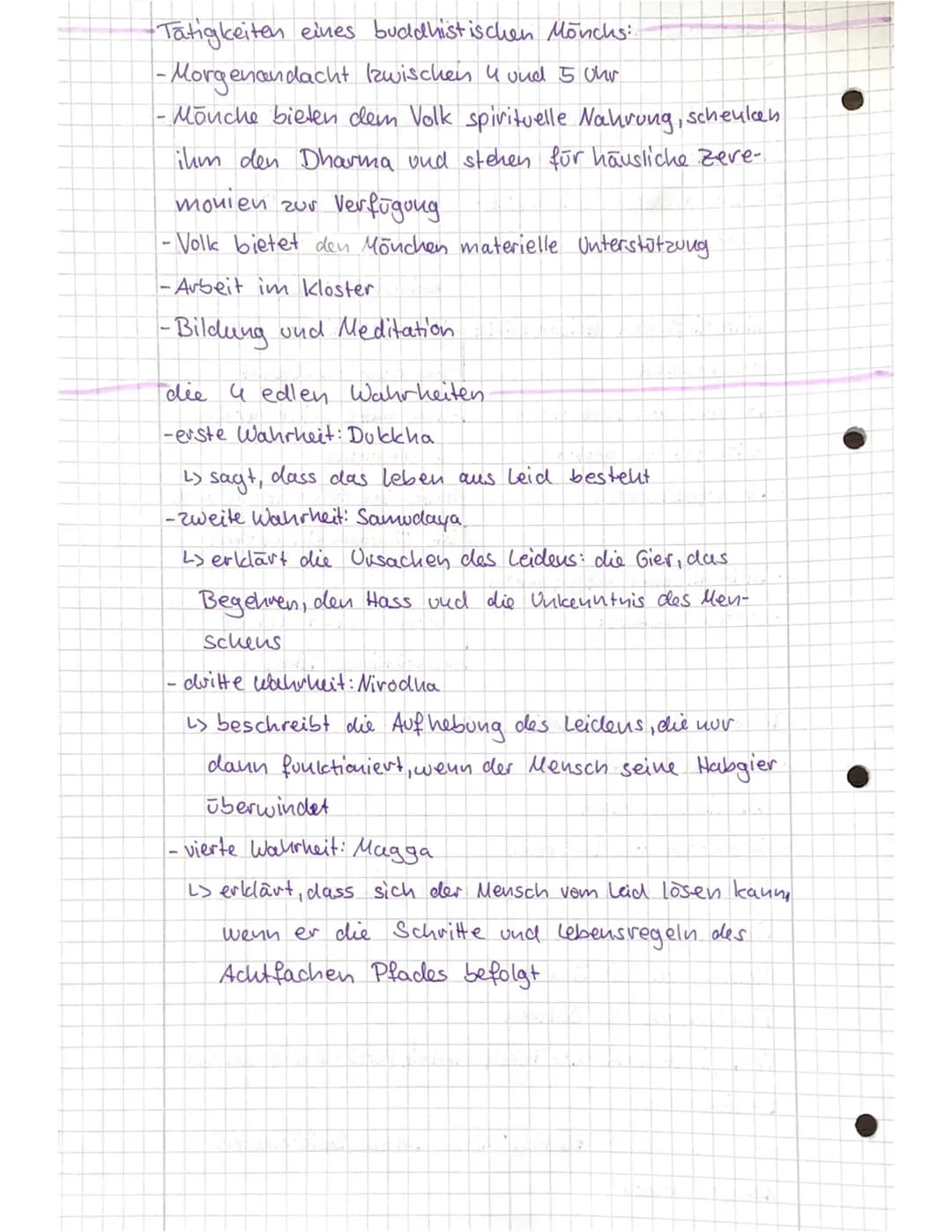 4
Buddhismus
Basics:
- viert größte Weltreligion
-Buddha = der Erwachte
- Dalai Lama -> Oberhaupt des tibets
L) für viele Anhänger ein große
