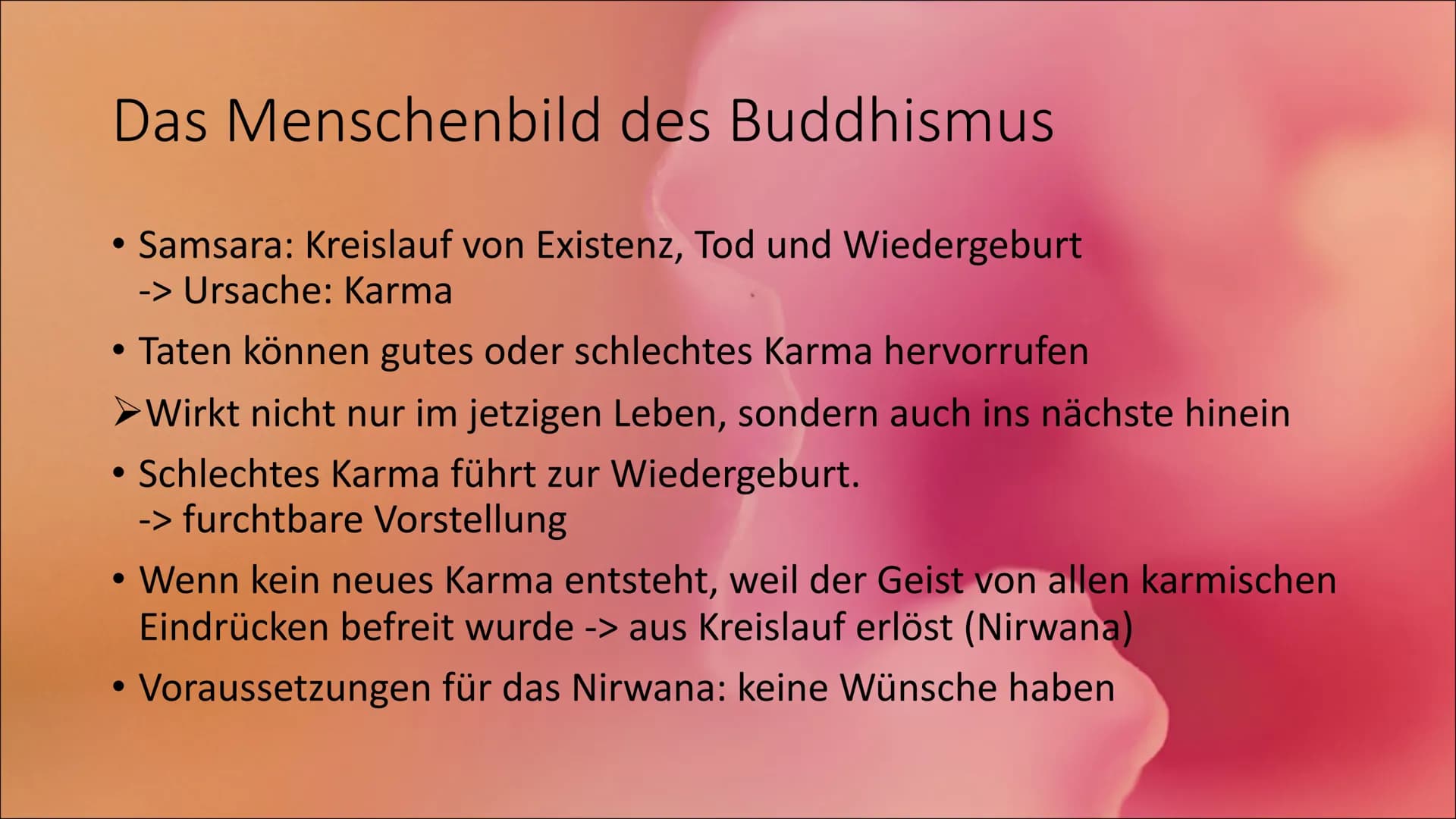 Im Kreislauf der Wiedergeburten -
das Menschenbild des Buddhismus Inhaltsverzeichnis
Grundinformationen über den Buddhismus
Buddha
Entstehun