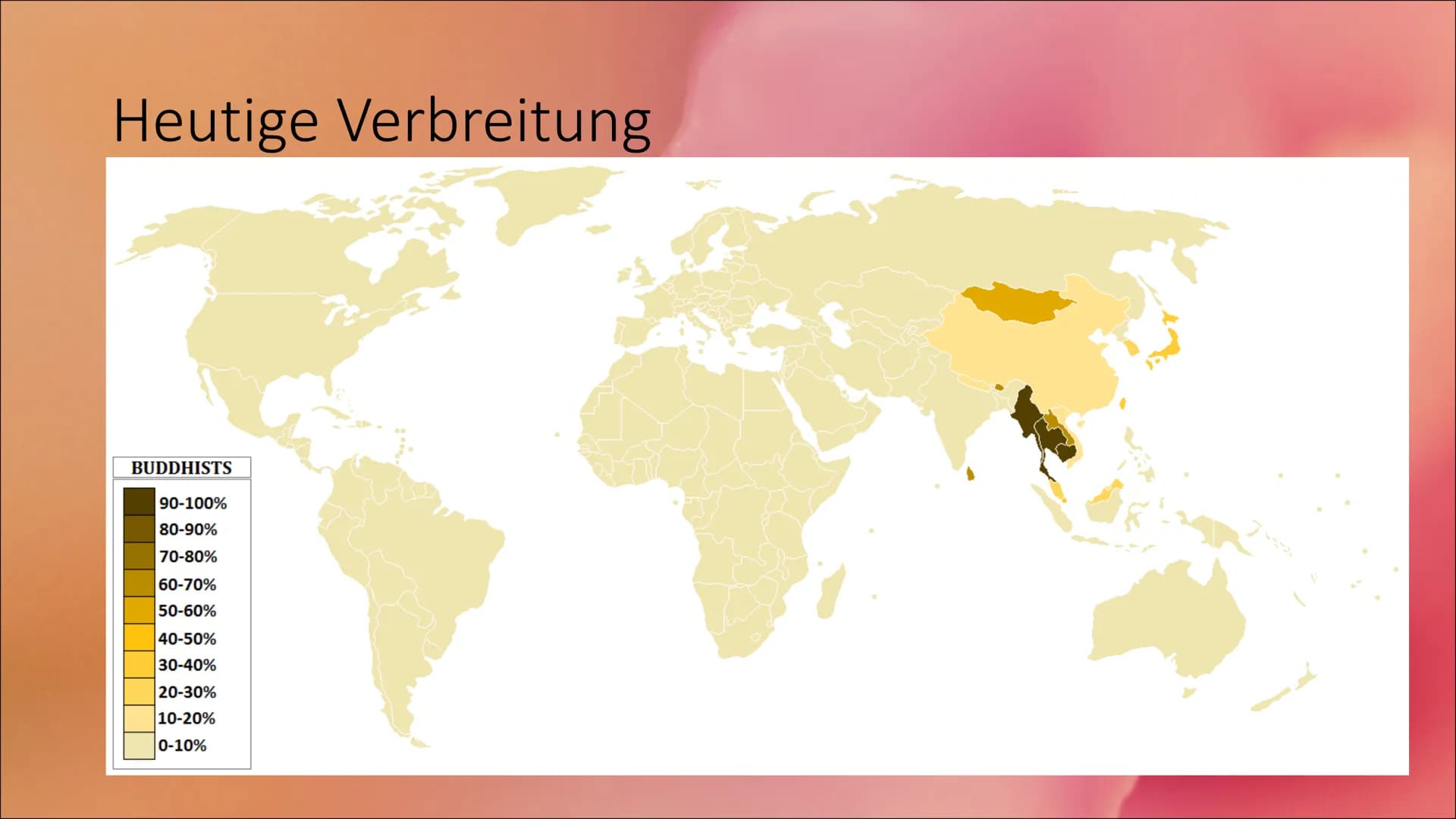 Im Kreislauf der Wiedergeburten -
das Menschenbild des Buddhismus Inhaltsverzeichnis
Grundinformationen über den Buddhismus
Buddha
Entstehun