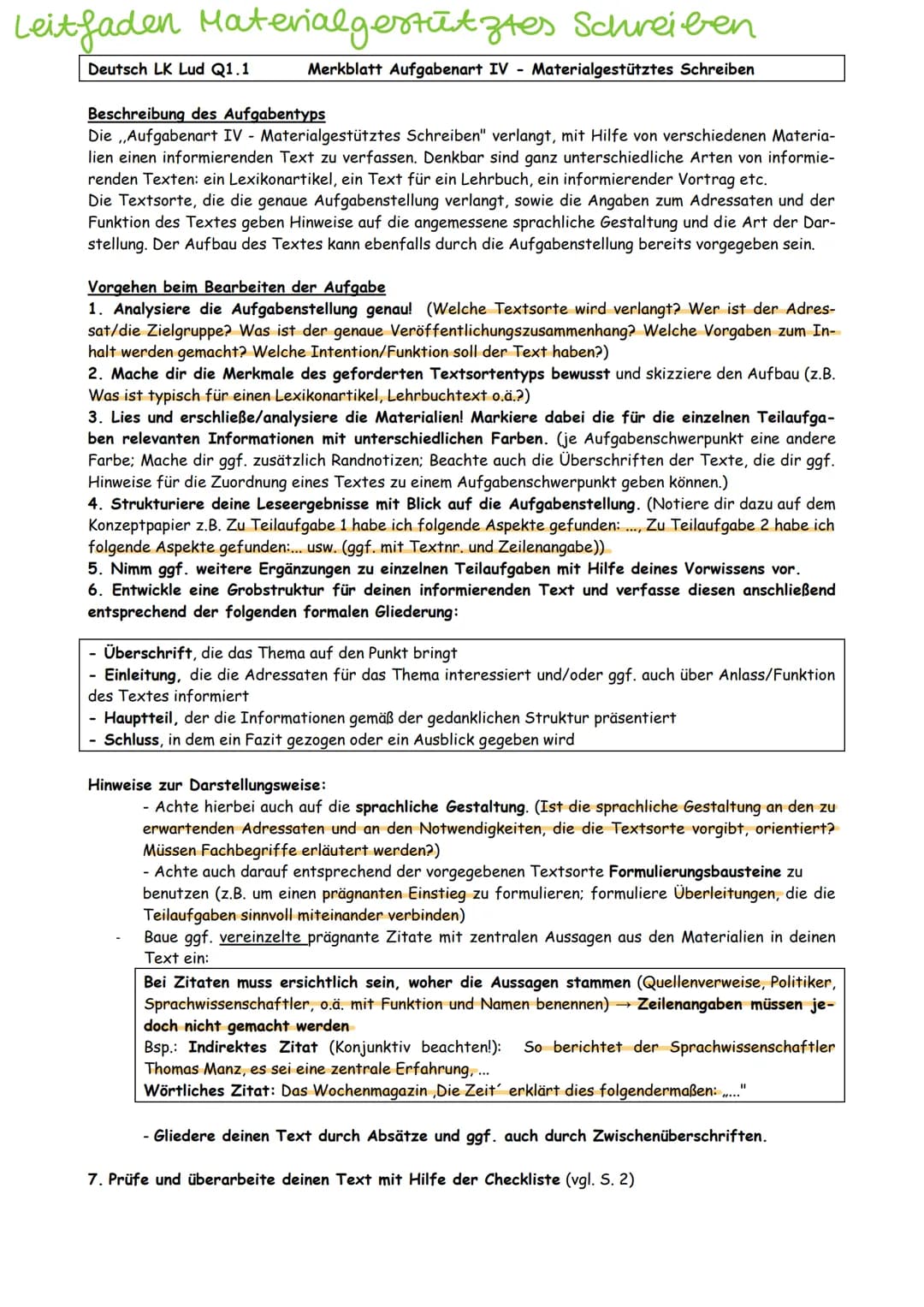 2
Deutsch LK Q2.2.
Der Aufbau einer Redeanalyse¹:
I.
Einleitung:
Thema: Analyse einer Rede
Du gibst dem Leser die wichtigen Informationen: R